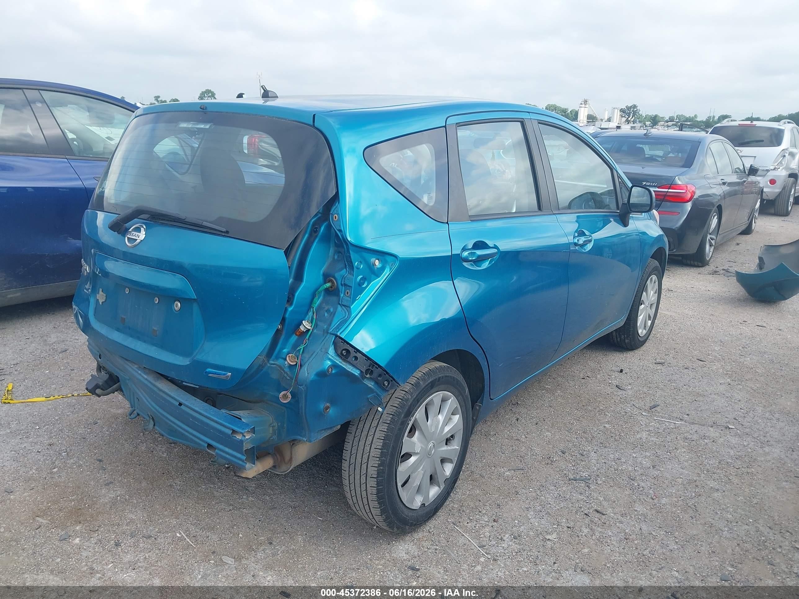 2014 Nissan Versa Note S Plus Blue vin: 3N1CE2CP7EL430608