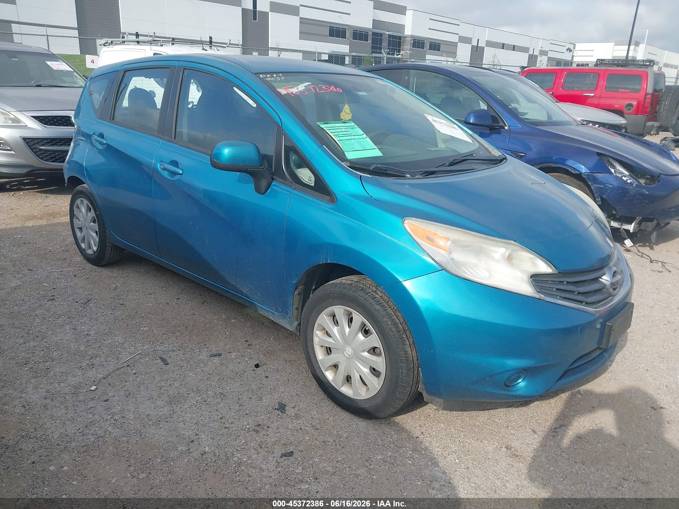 2014 Nissan Versa Note S Plus Blue vin: 3N1CE2CP7EL430608