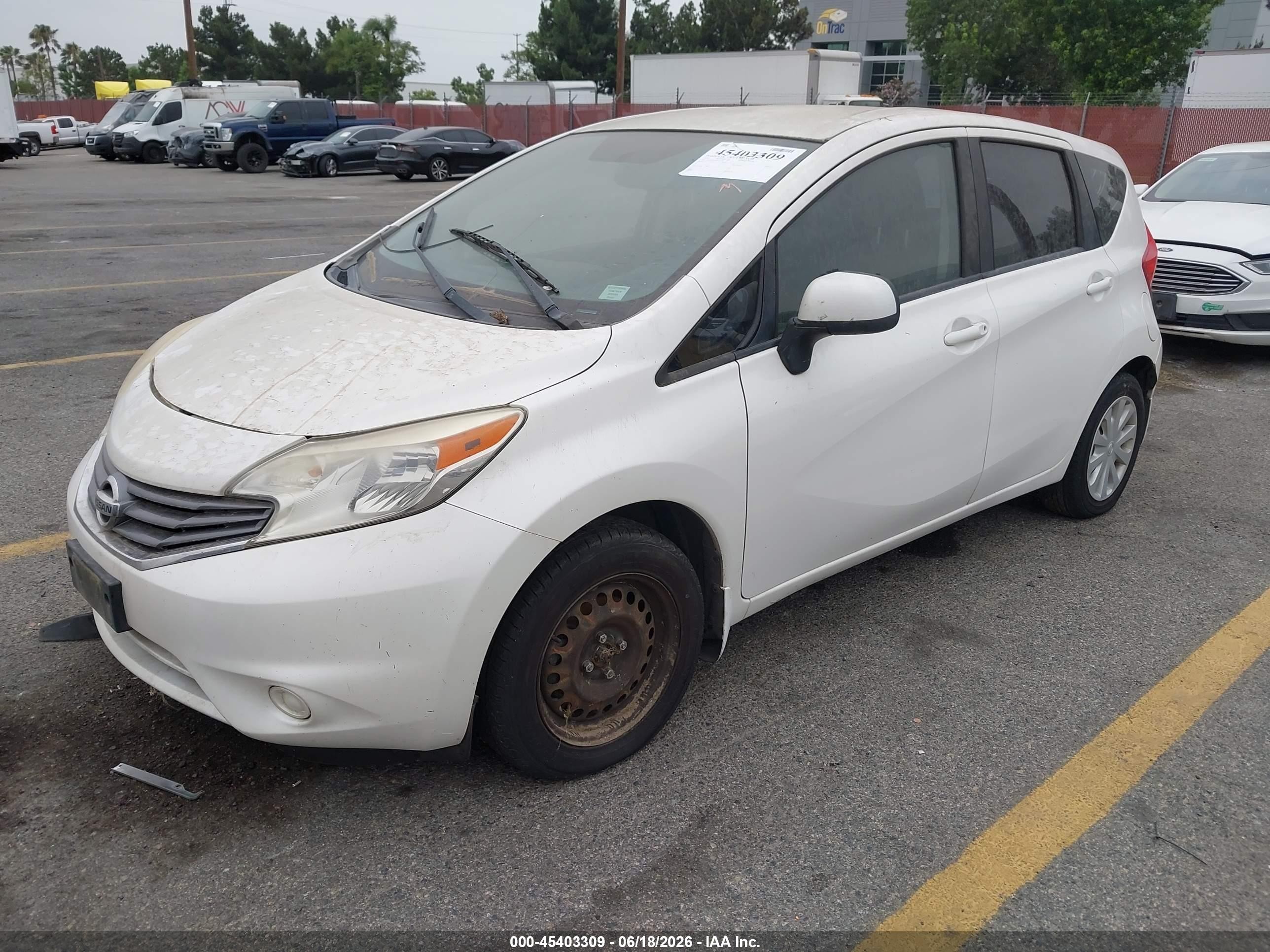 2014 Nissan Versa Note S Plus White vin: 3N1CE2CP7EL431709