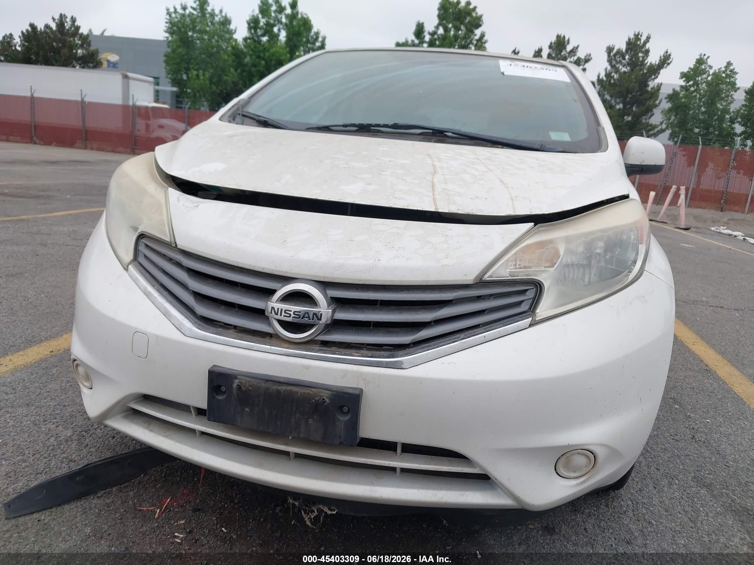 2014 Nissan Versa Note S Plus White vin: 3N1CE2CP7EL431709