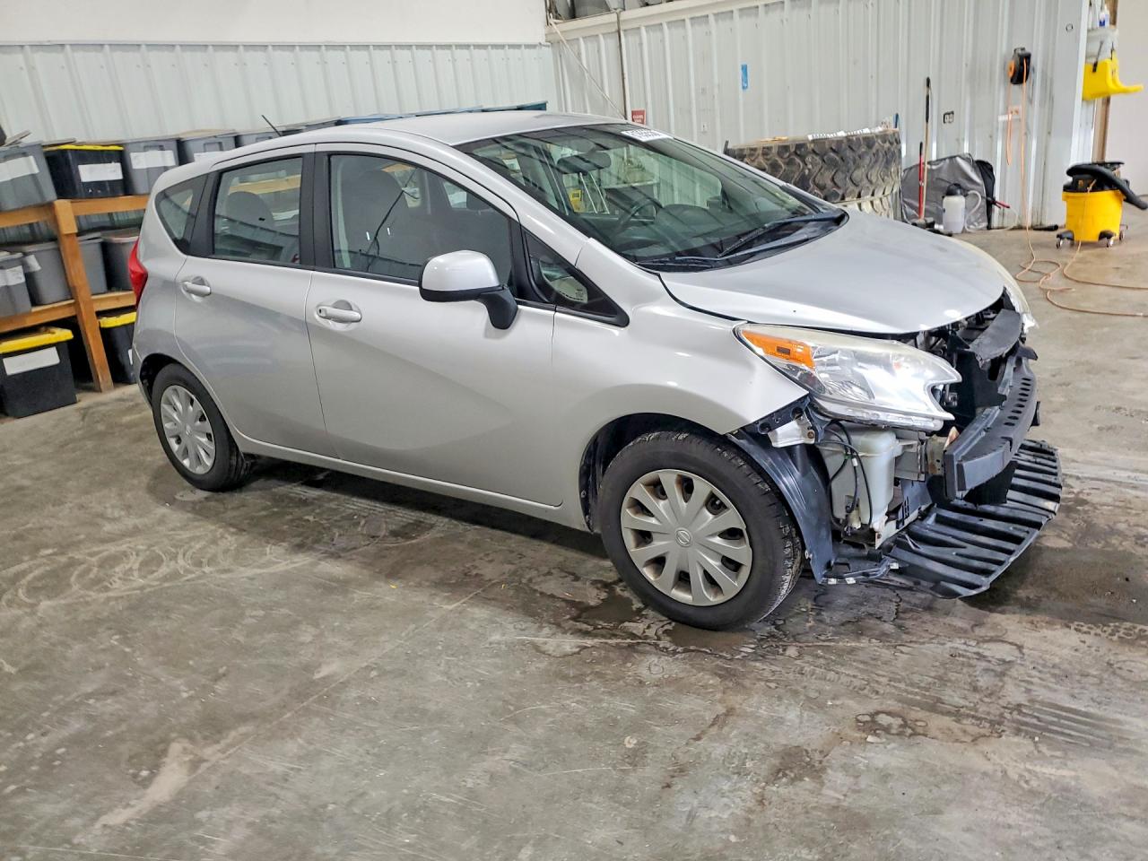 2014 Nissan Versa Note S Silver vin: 3N1CE2CP7EL436957