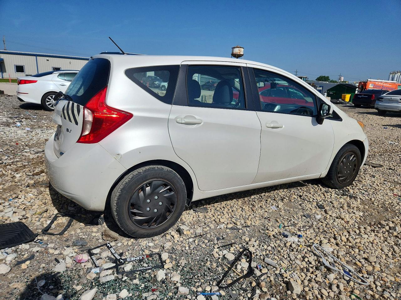 2015 Nissan Versa Note Sv White vin: 3N1CE2CP7FL355930