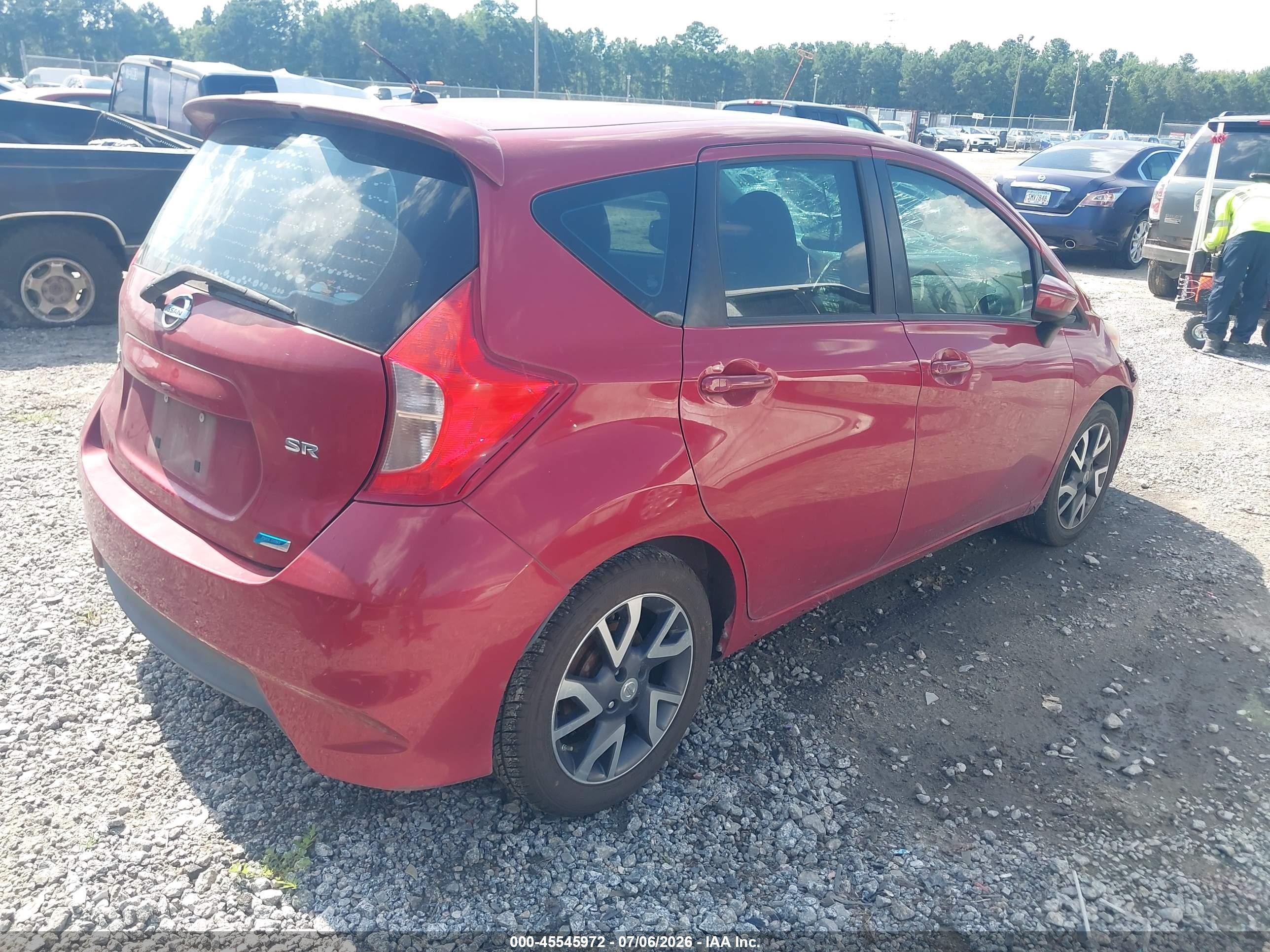 2015 Nissan Versa Note Sr Красный vin: 3N1CE2CP7FL356172