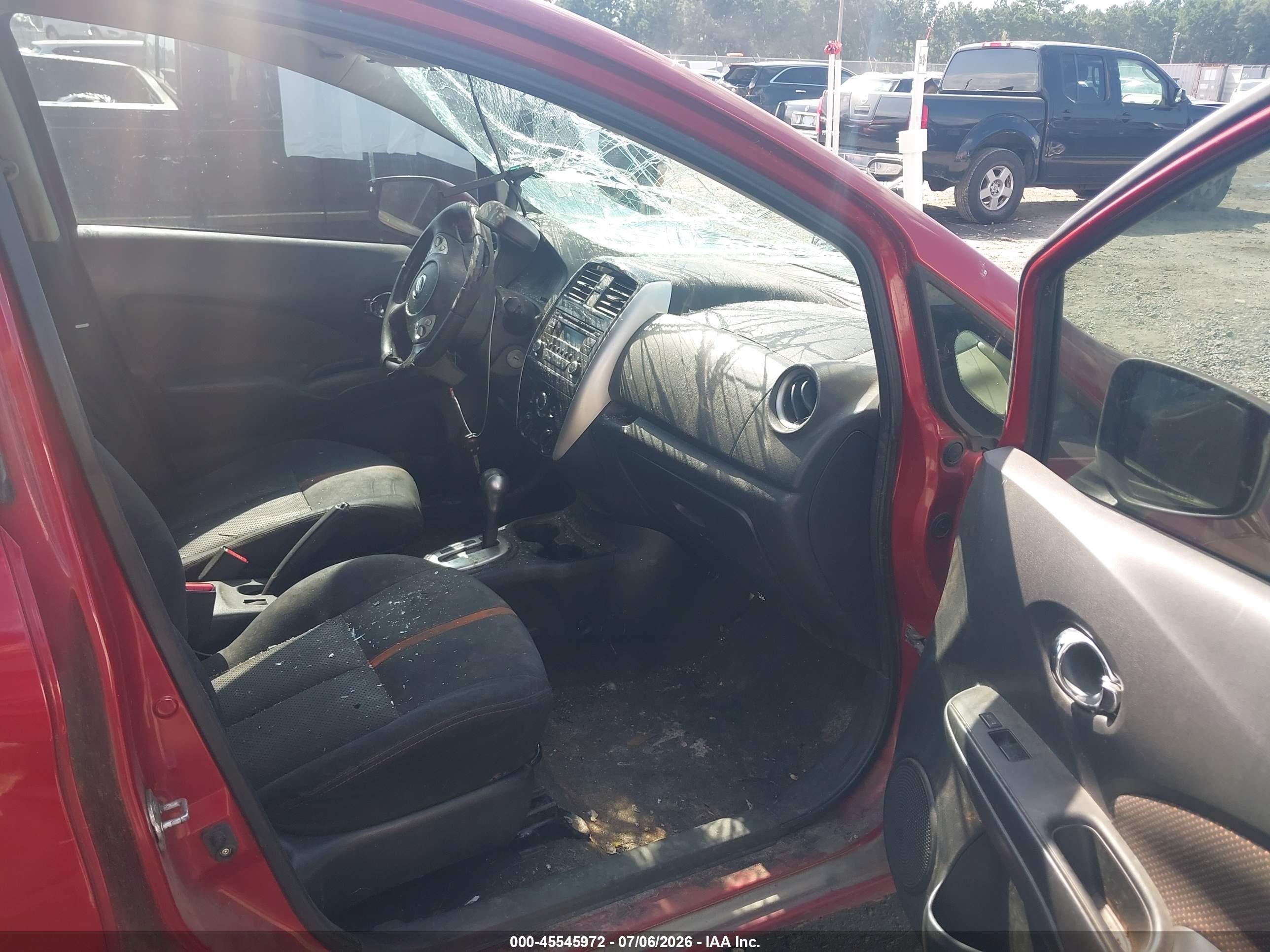 2015 Nissan Versa Note Sr Красный vin: 3N1CE2CP7FL356172
