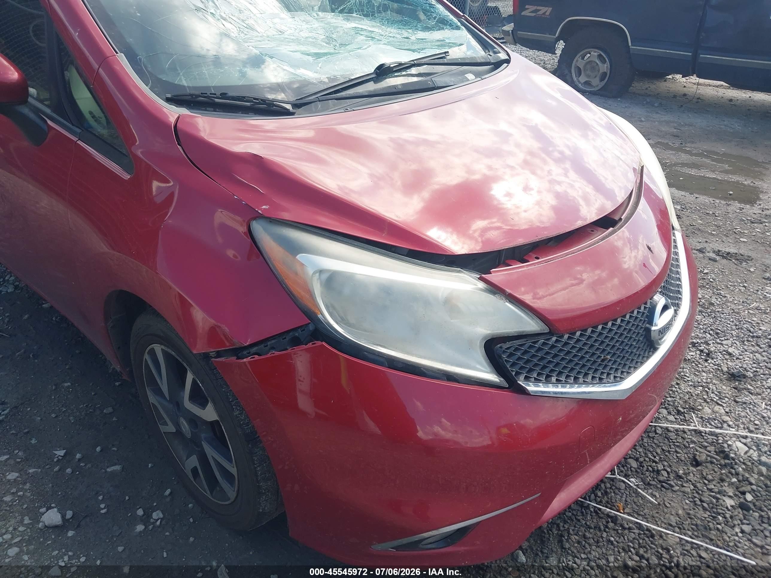 2015 Nissan Versa Note Sr Красный vin: 3N1CE2CP7FL356172
