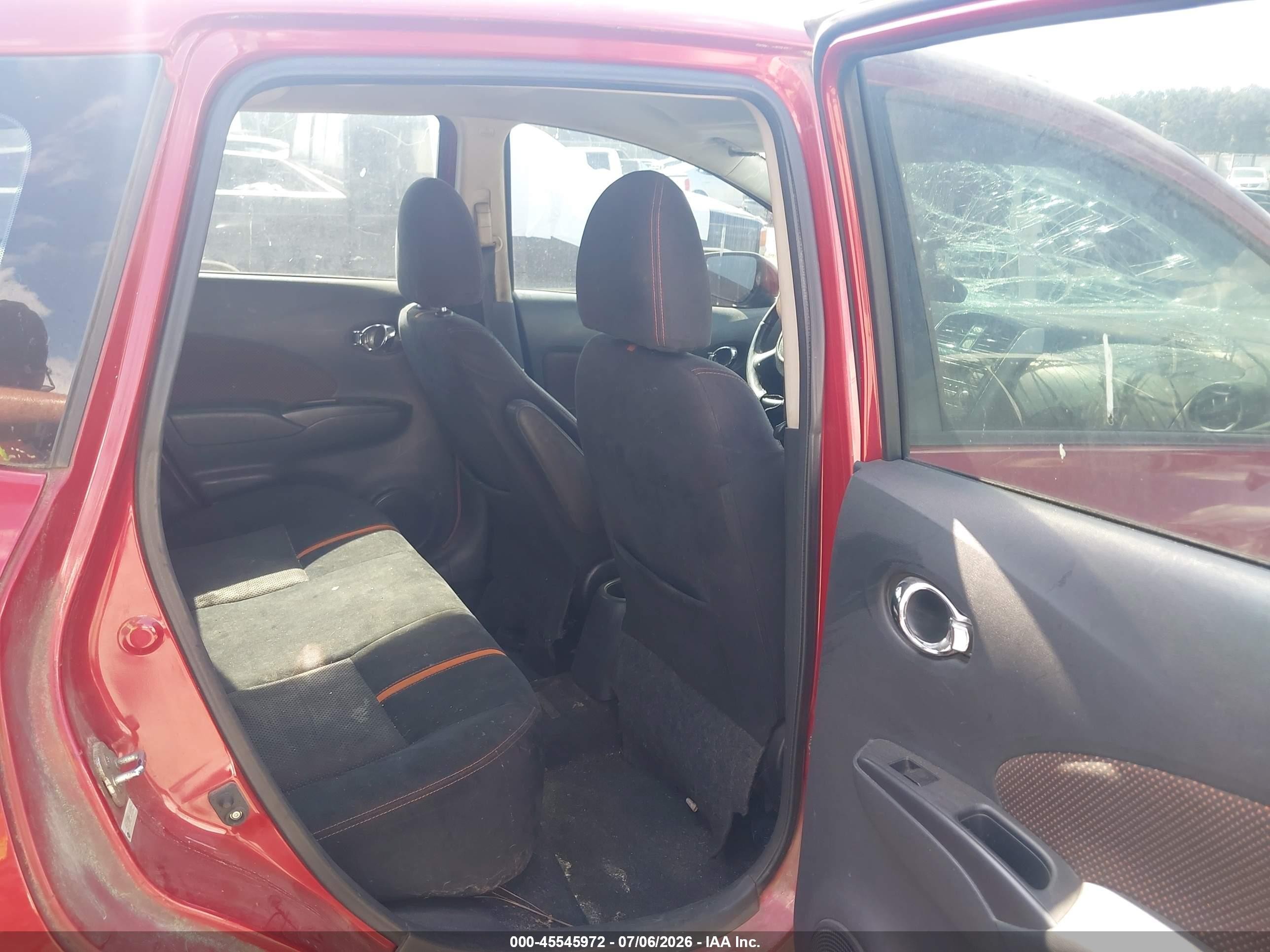 2015 Nissan Versa Note Sr Красный vin: 3N1CE2CP7FL356172