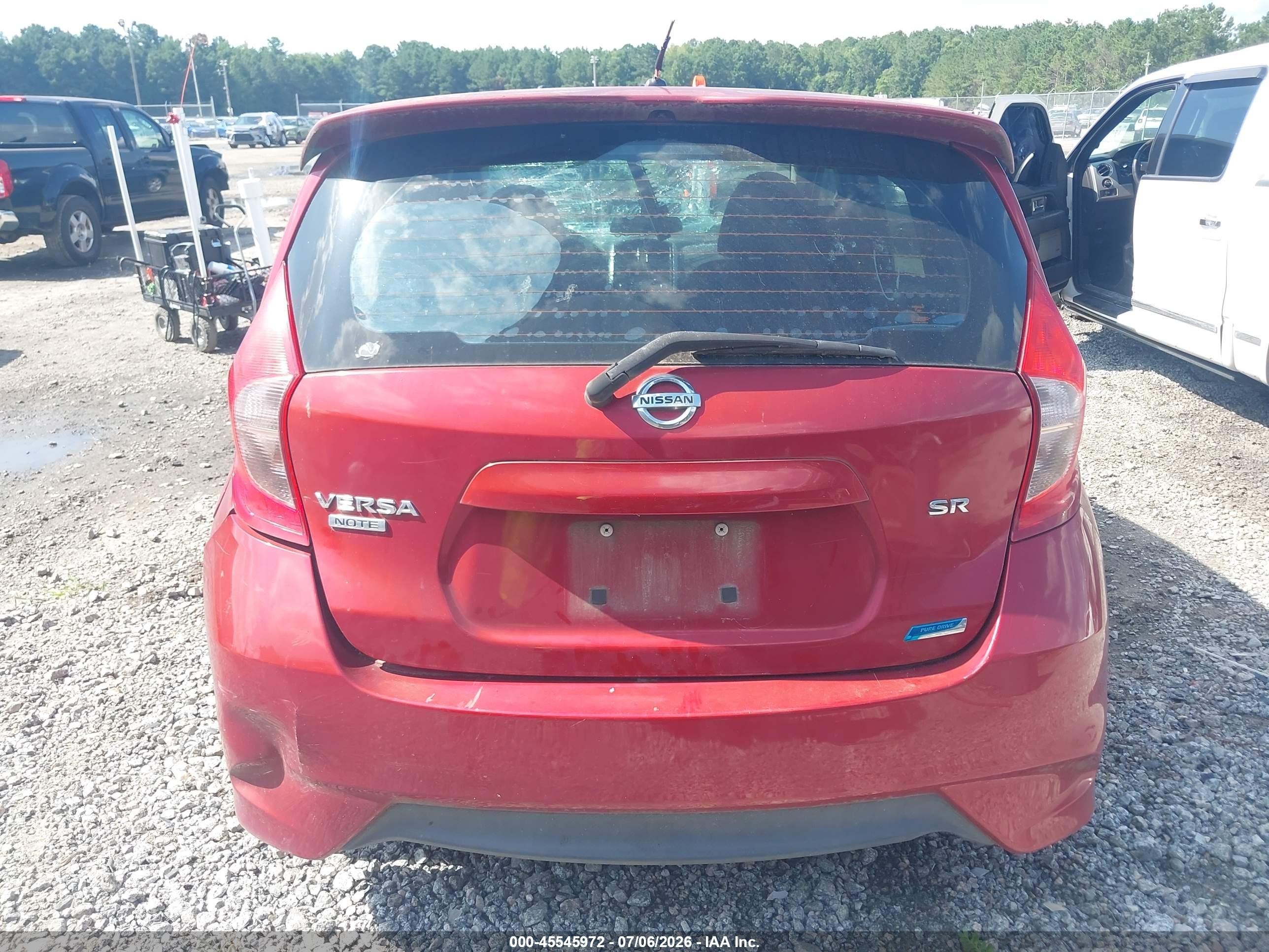 2015 Nissan Versa Note Sr Красный vin: 3N1CE2CP7FL356172