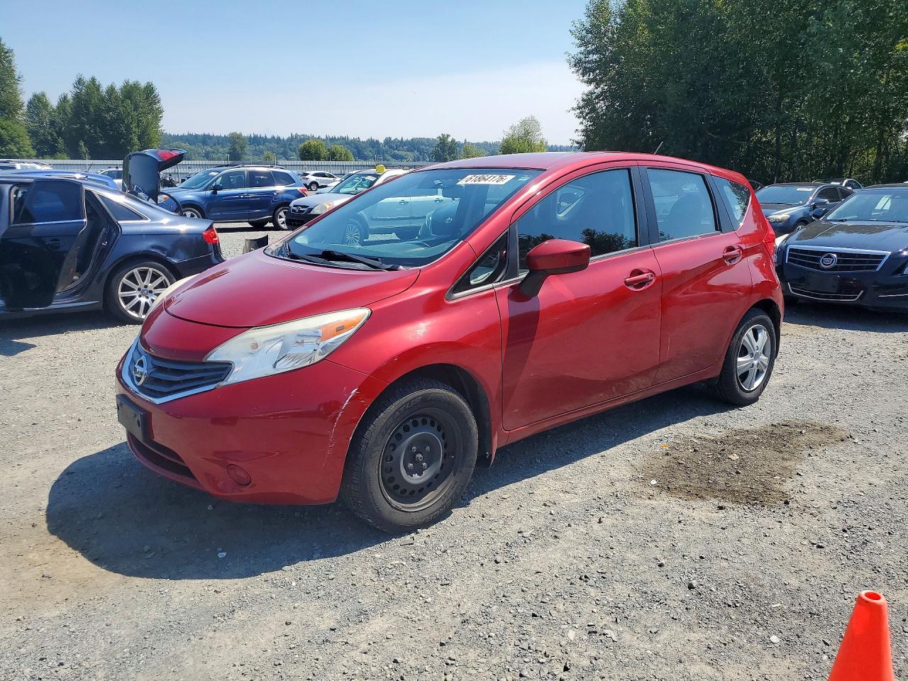 2015 Nissan Versa Note Sv Красный vin: 3N1CE2CP7FL362506