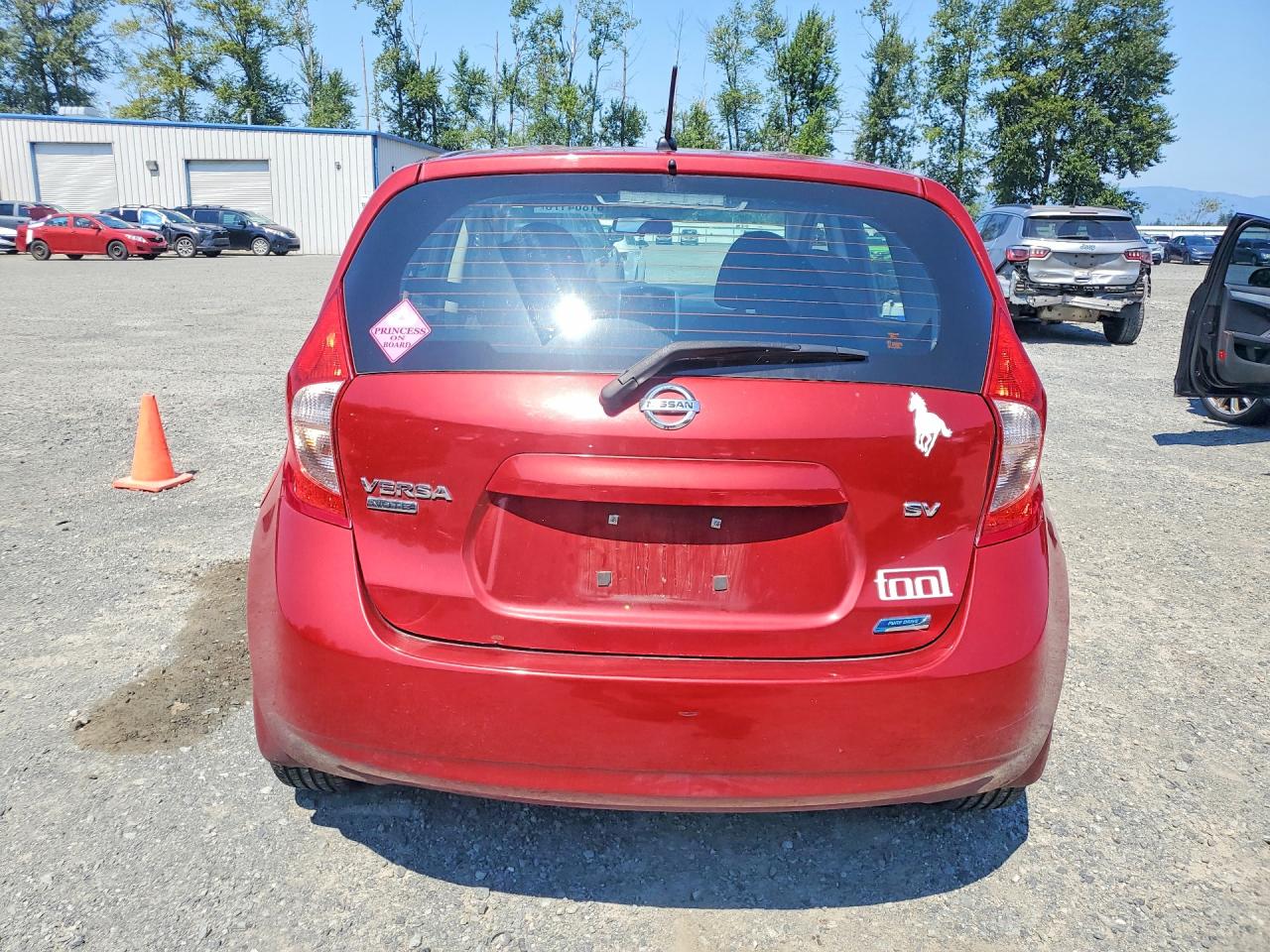 2015 Nissan Versa Note Sv Red vin: 3N1CE2CP7FL362506