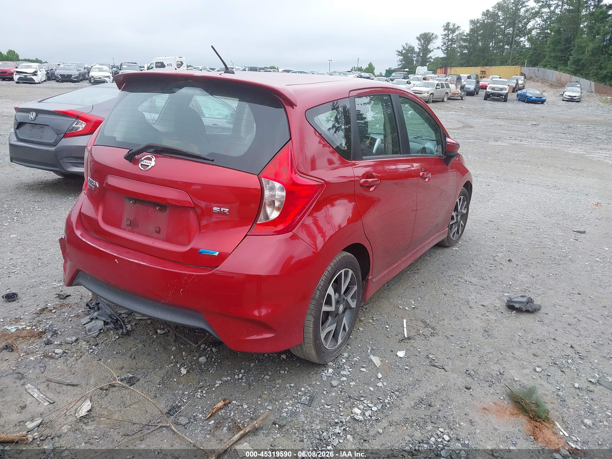 2015 Nissan Versa Note Sr Red vin: 3N1CE2CP7FL369357