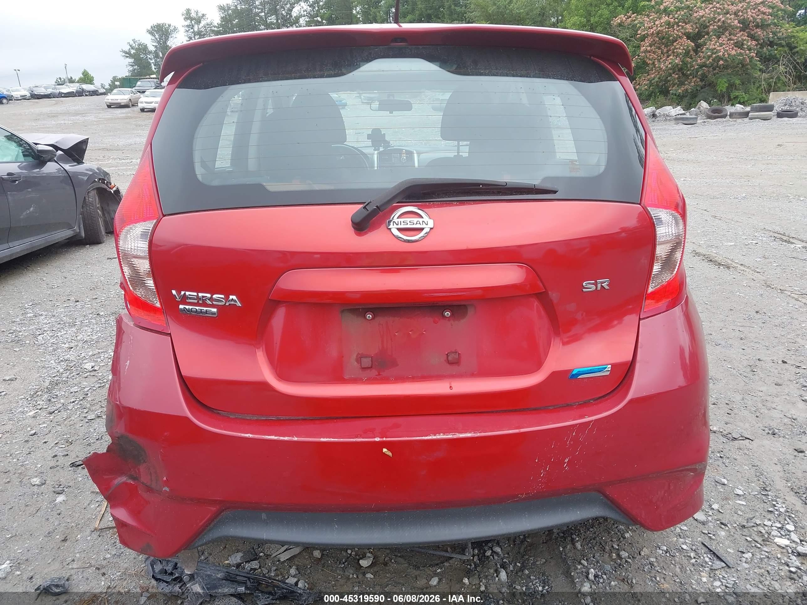 2015 Nissan Versa Note Sr Red vin: 3N1CE2CP7FL369357