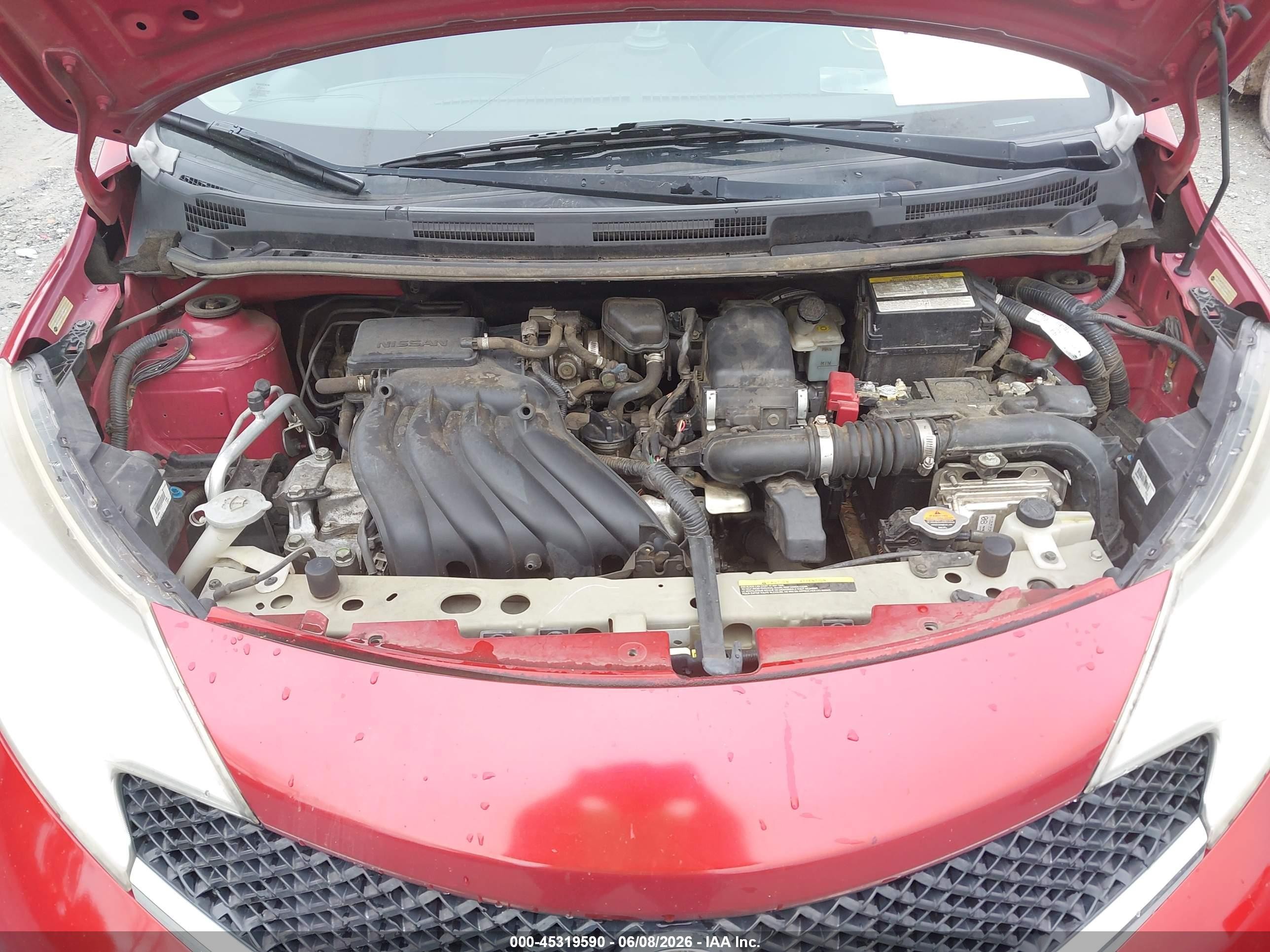 2015 Nissan Versa Note Sr Red vin: 3N1CE2CP7FL369357
