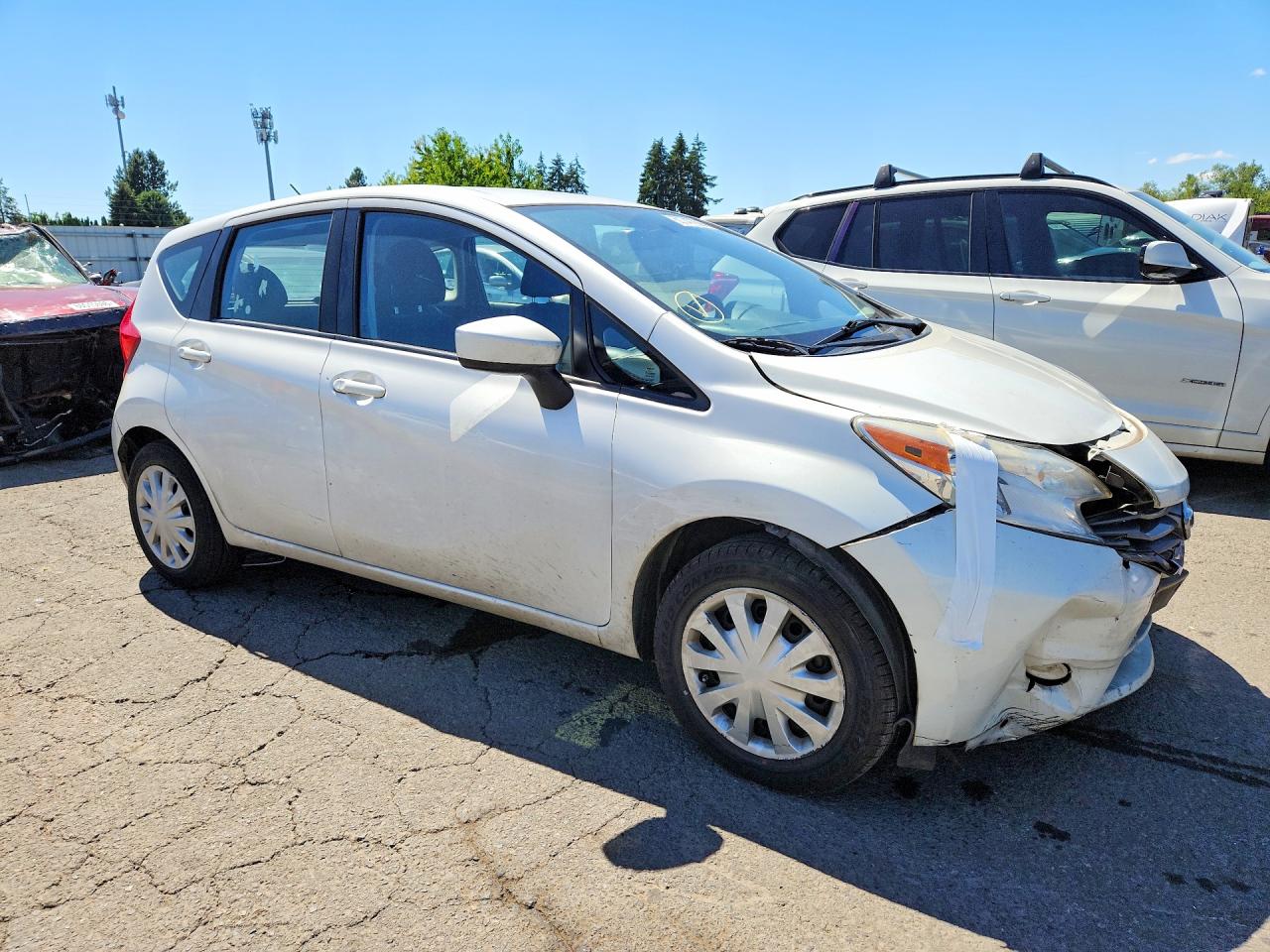 2015 Nissan Versa Note Sv White vin: 3N1CE2CP7FL378589