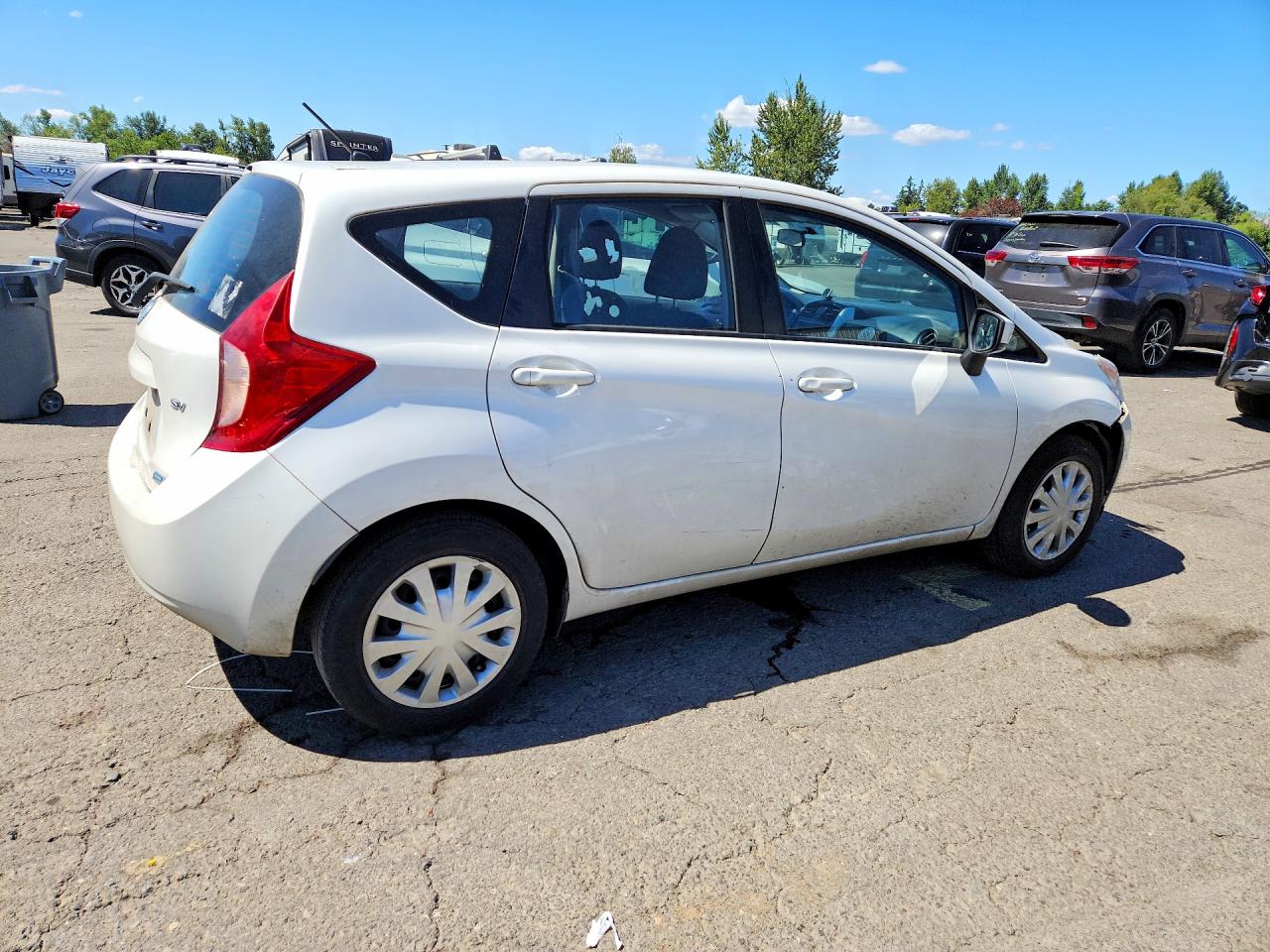 2015 Nissan Versa Note Sv White vin: 3N1CE2CP7FL378589