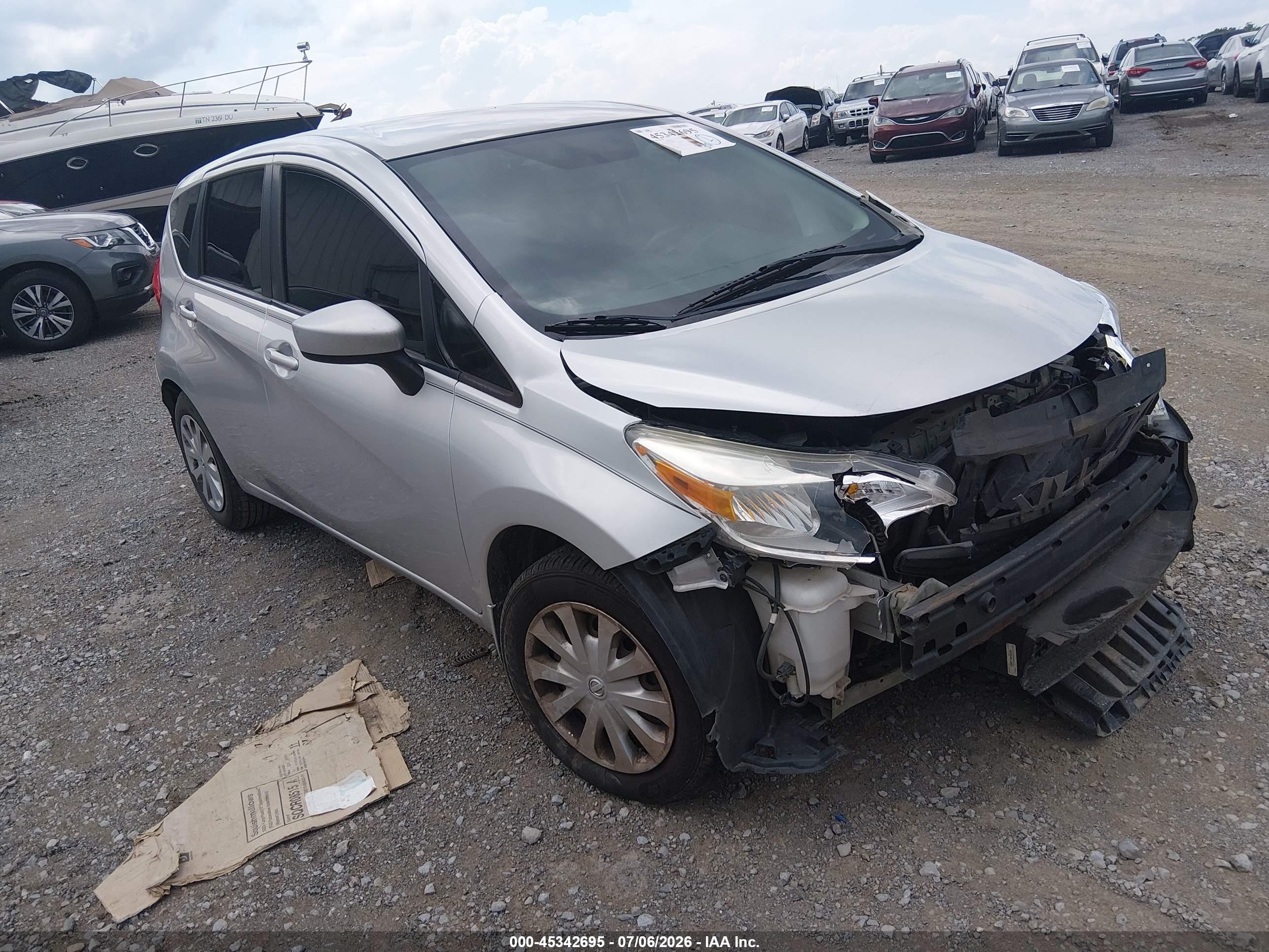 2015 Nissan Versa Note Sv Silver vin: 3N1CE2CP7FL431663