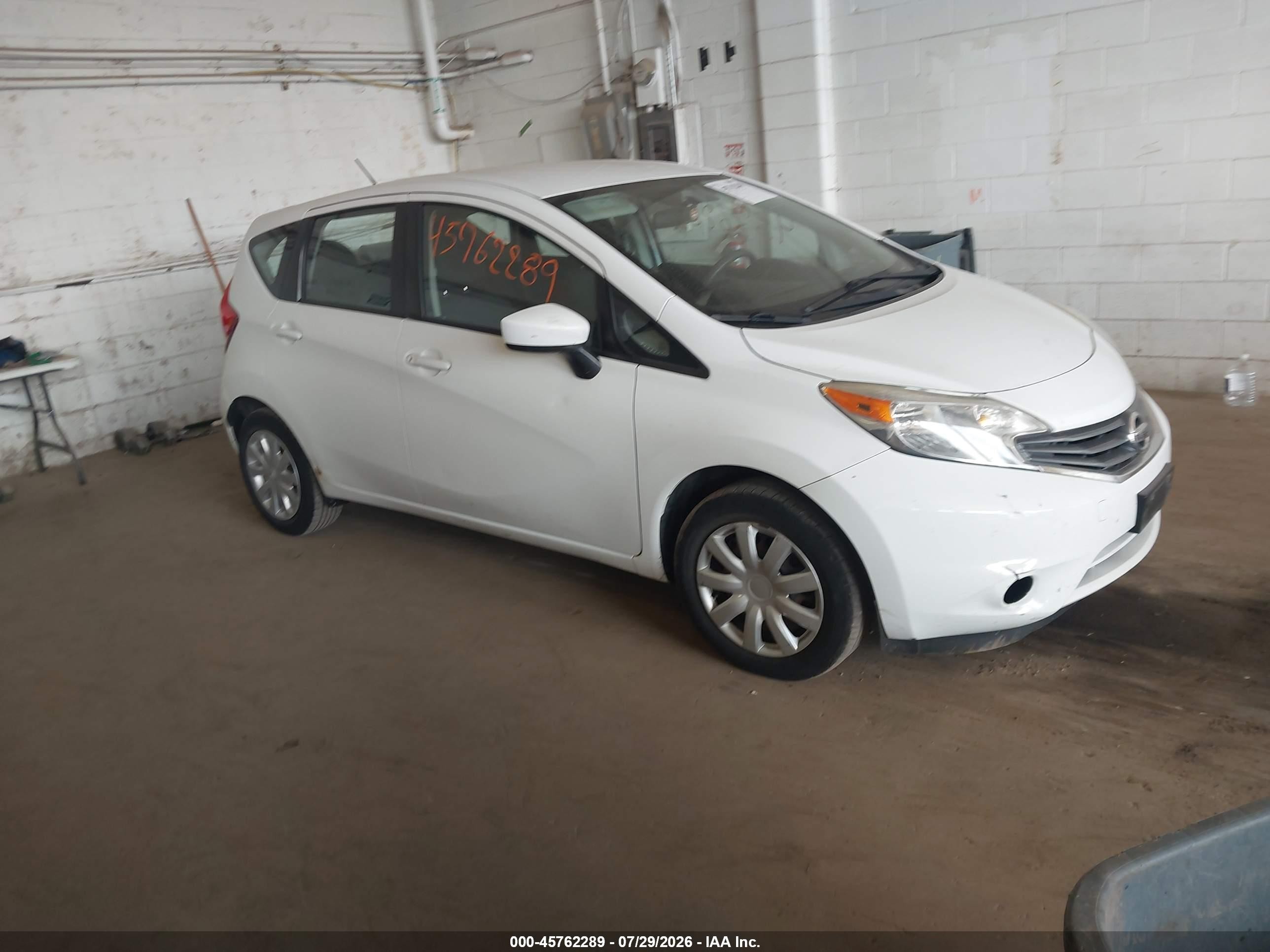 2015 Nissan Versa Note S (sr)/s Plus/sl/sr/sv Белый vin: 3N1CE2CP7FL432702