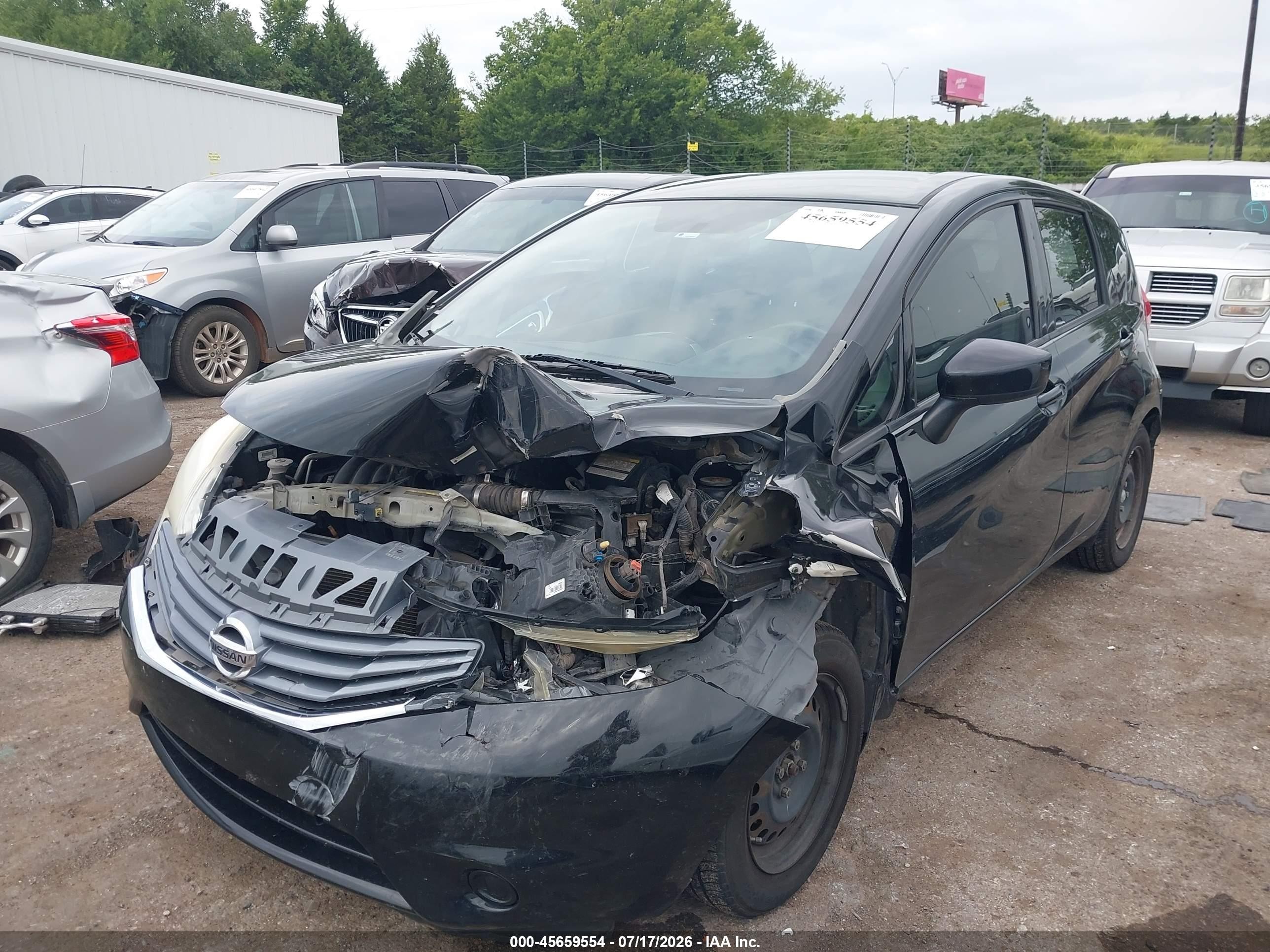 2015 Nissan Versa Note Sv Black vin: 3N1CE2CP7FL435177