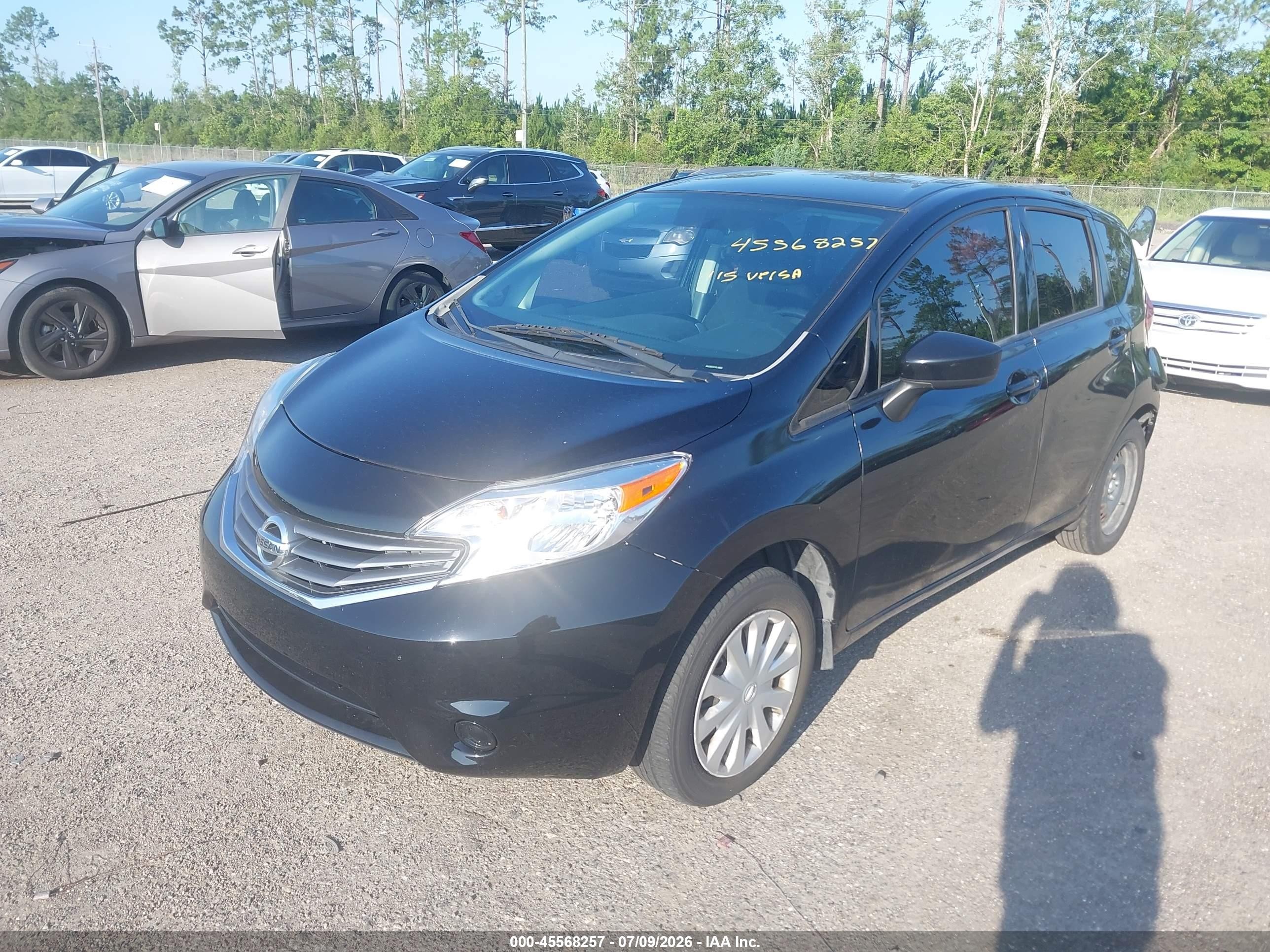 2015 Nissan Versa Note Sv Black vin: 3N1CE2CP7FL435597