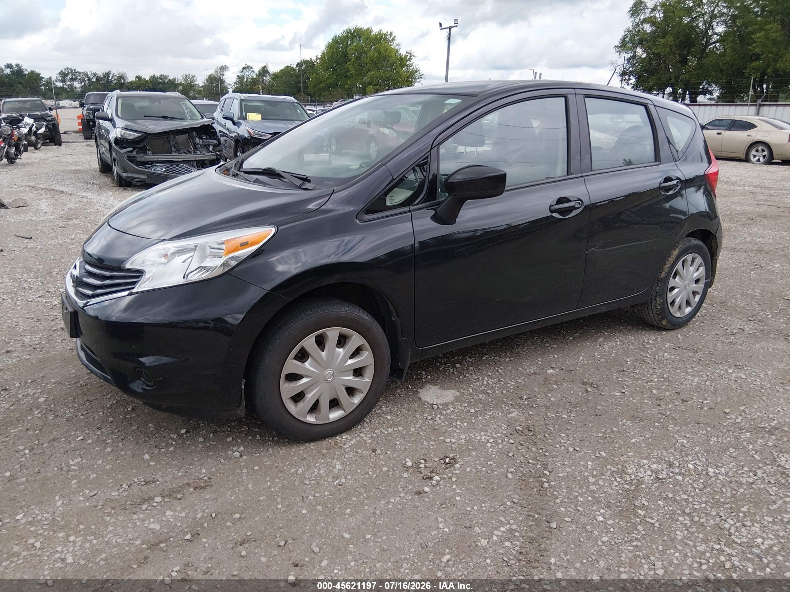 2015 Nissan Versa Note Sv Черный vin: 3N1CE2CP7FL436121