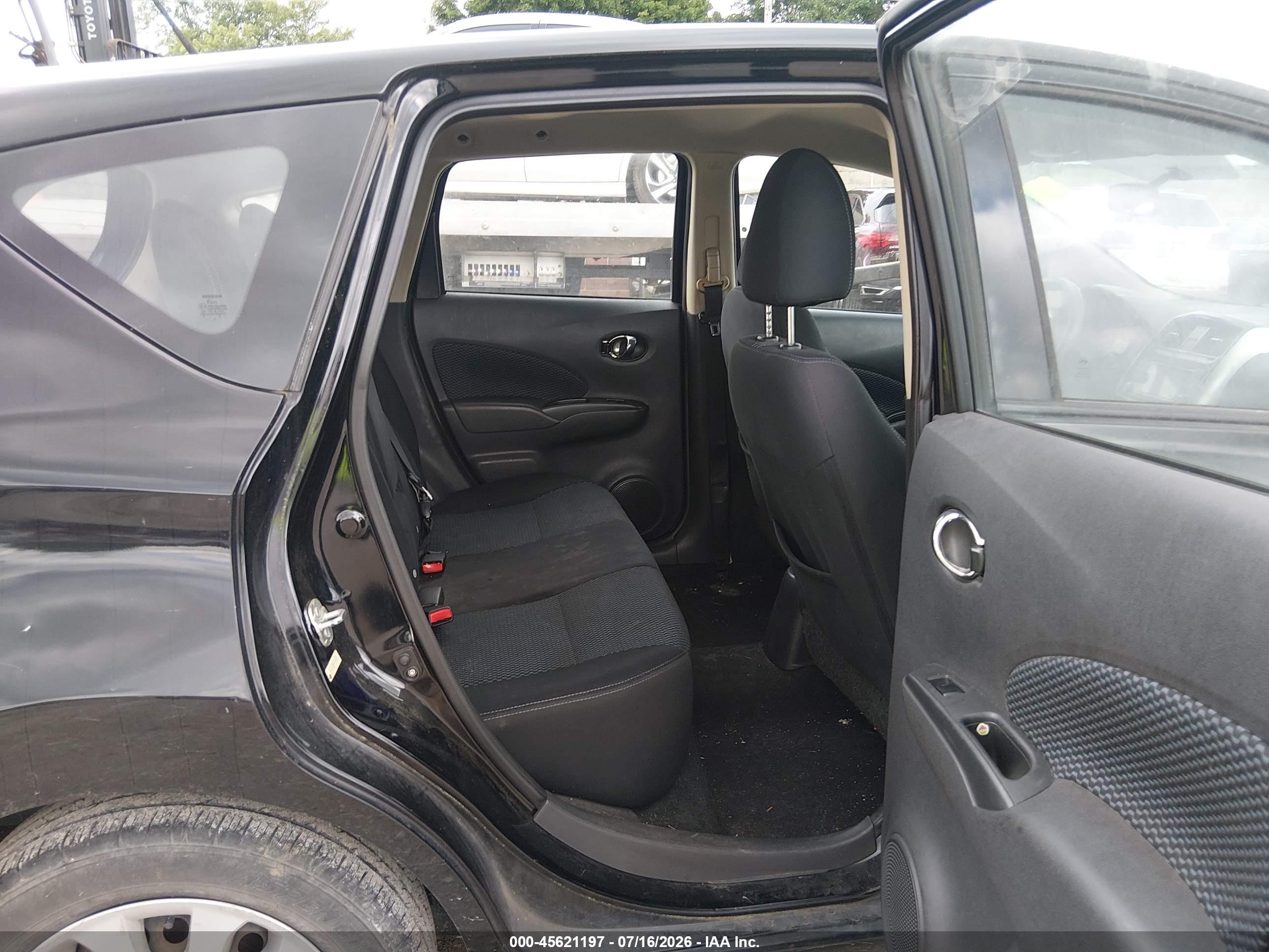 2015 Nissan Versa Note Sv Черный vin: 3N1CE2CP7FL436121