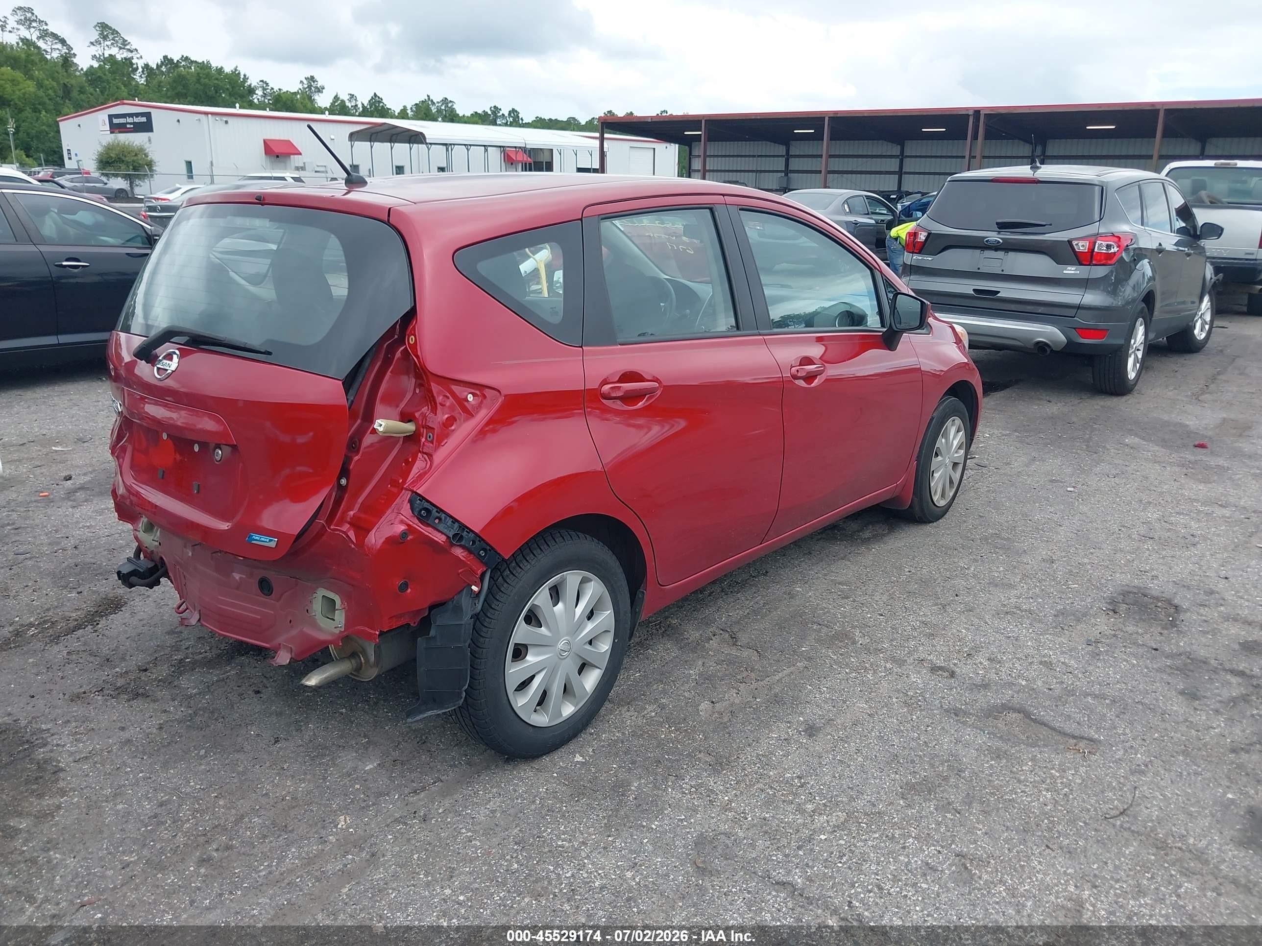 2015 Nissan Versa Note S Plus Red vin: 3N1CE2CP7FL436717