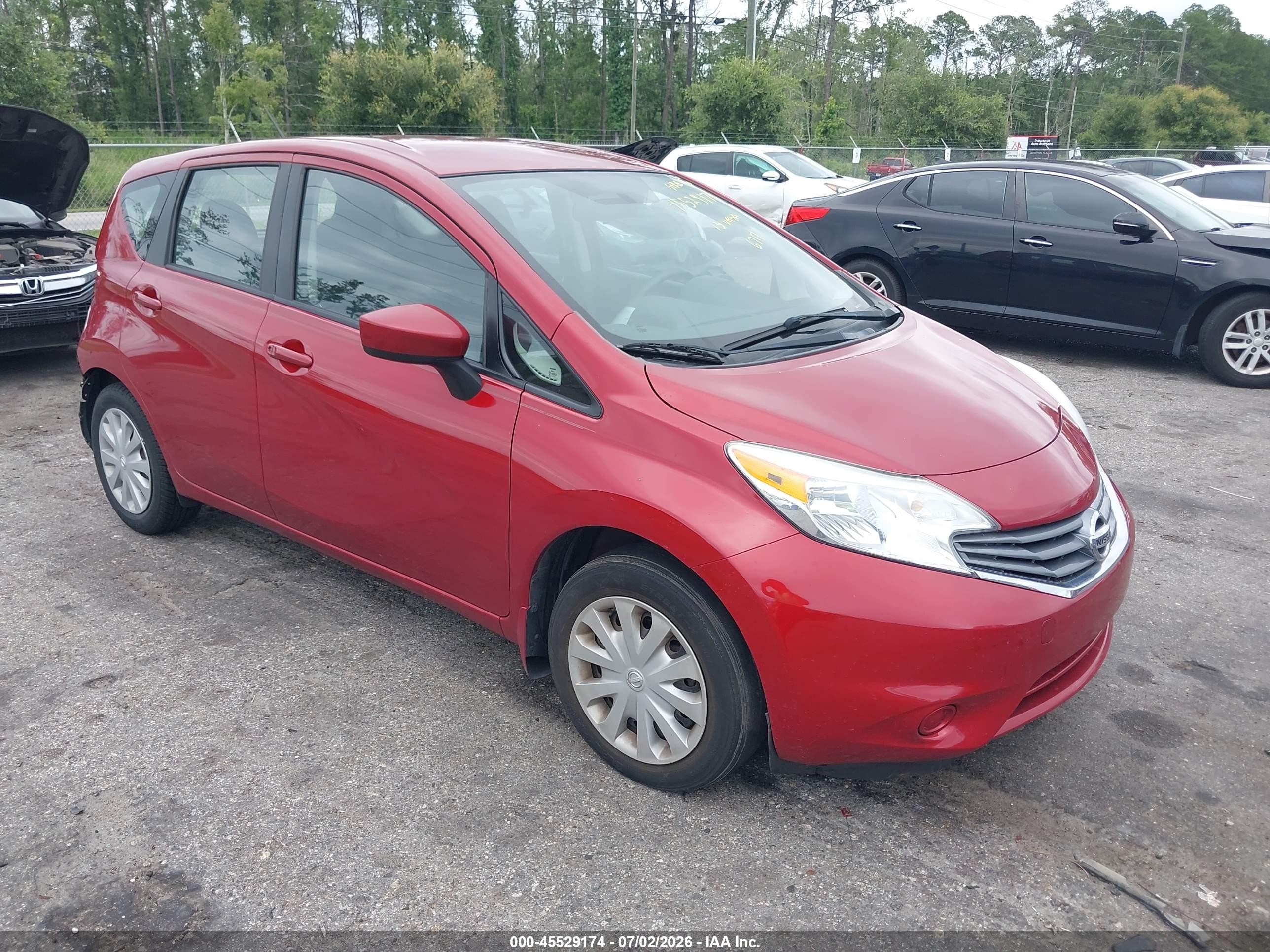 2015 Nissan Versa Note S Plus Red vin: 3N1CE2CP7FL436717