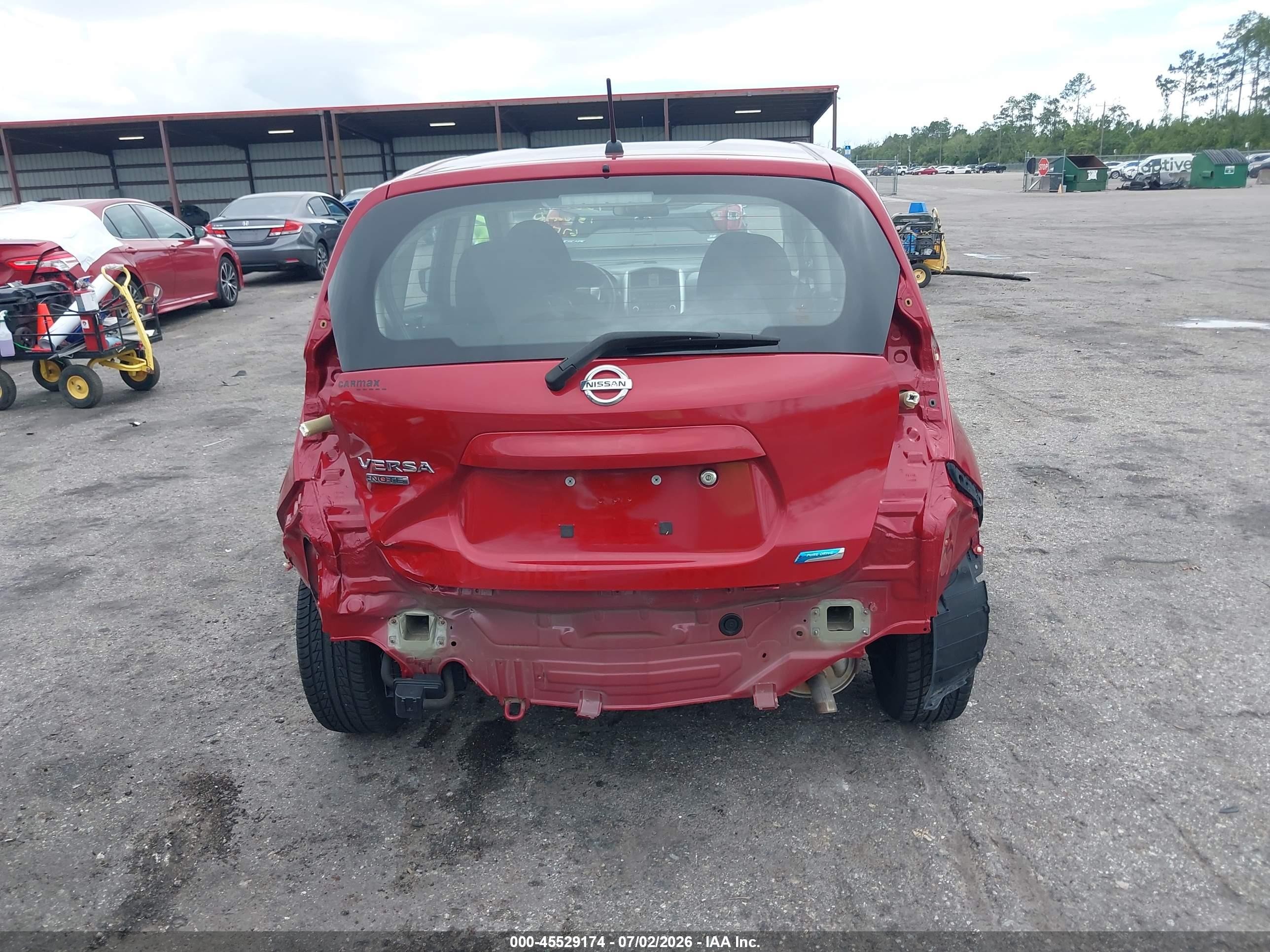 2015 Nissan Versa Note S Plus Red vin: 3N1CE2CP7FL436717