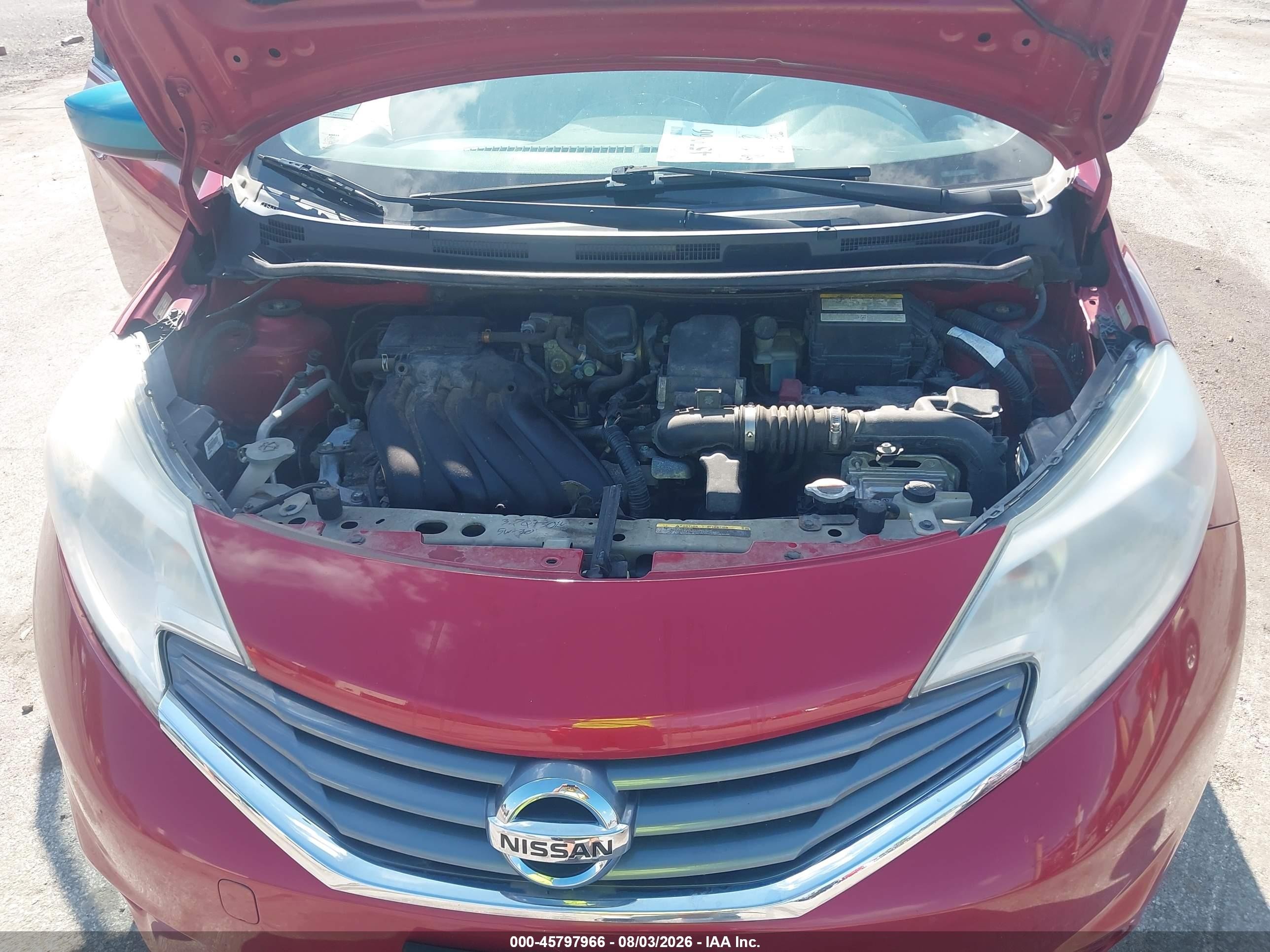 2015 Nissan Versa Note Sv Red vin: 3N1CE2CP7FL440816