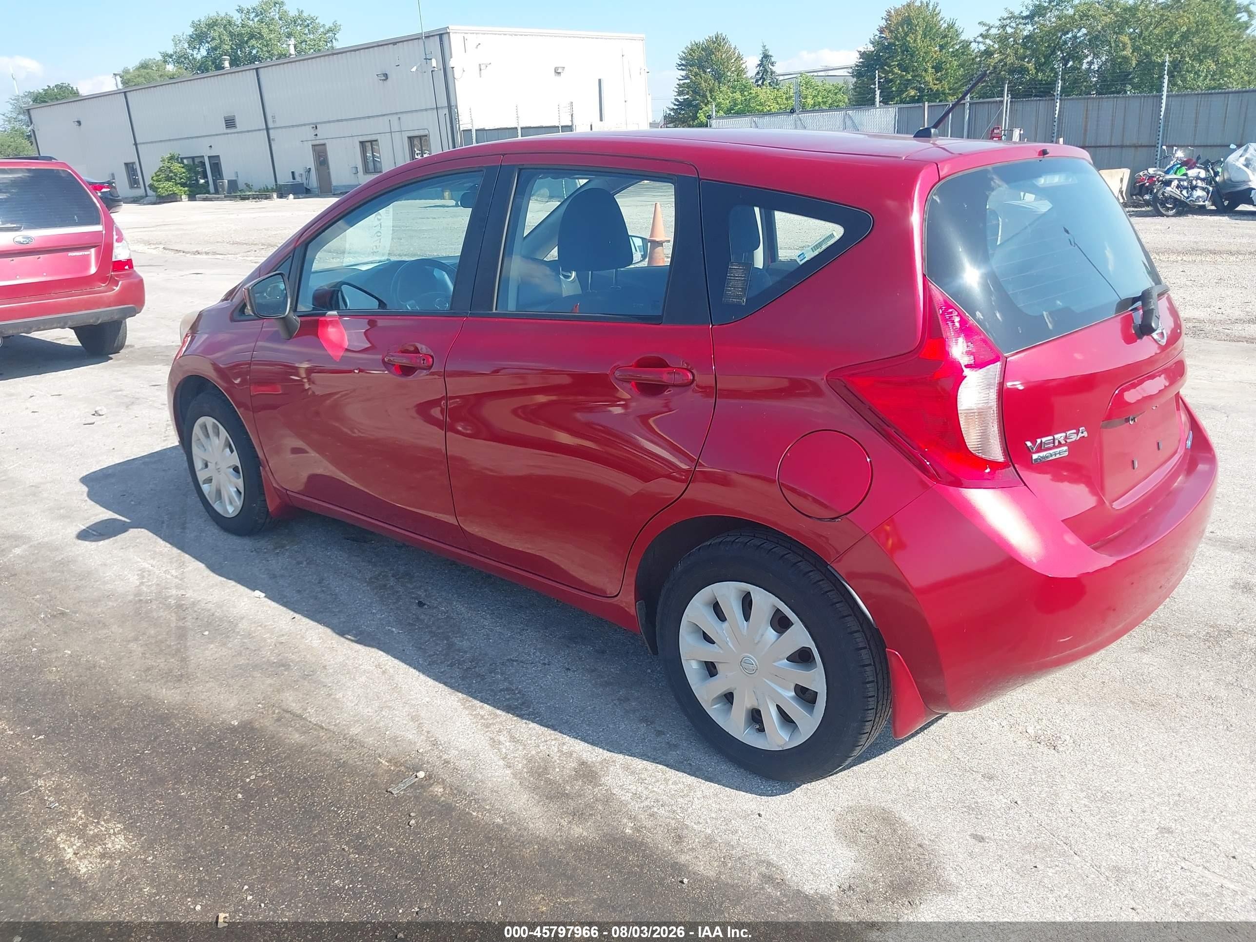 2015 Nissan Versa Note Sv Red vin: 3N1CE2CP7FL440816