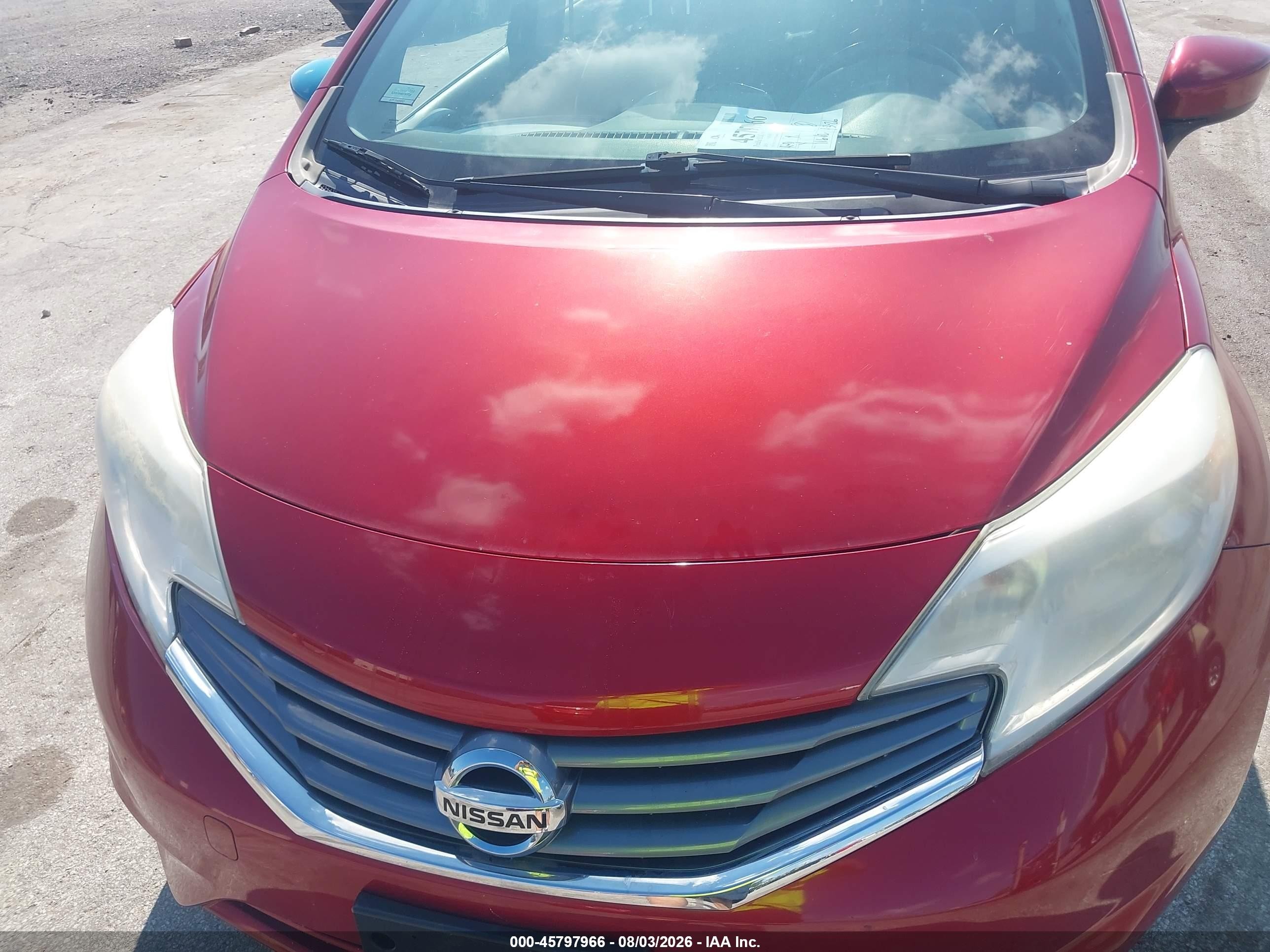 2015 Nissan Versa Note Sv Red vin: 3N1CE2CP7FL440816