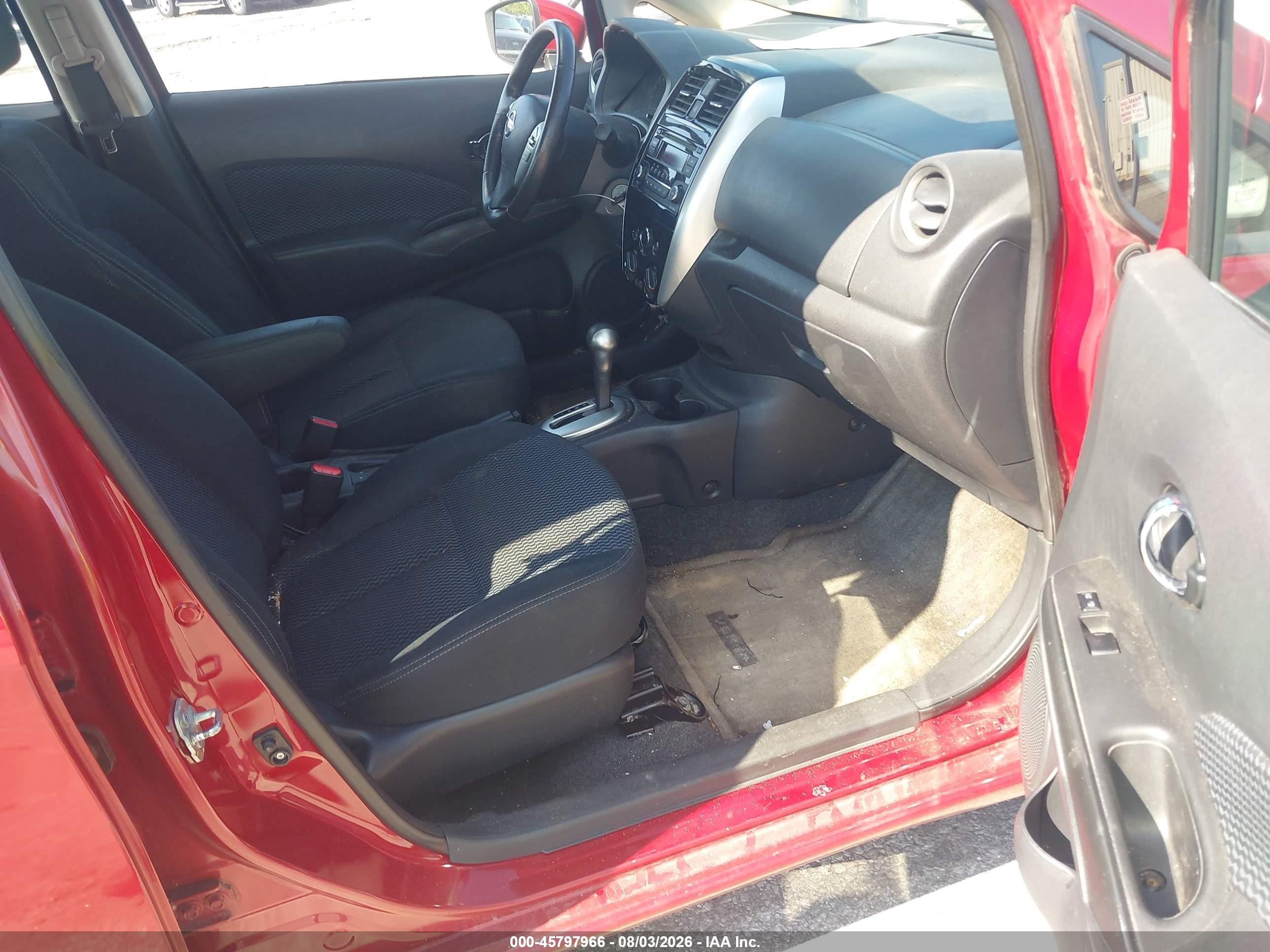 2015 Nissan Versa Note Sv Red vin: 3N1CE2CP7FL440816