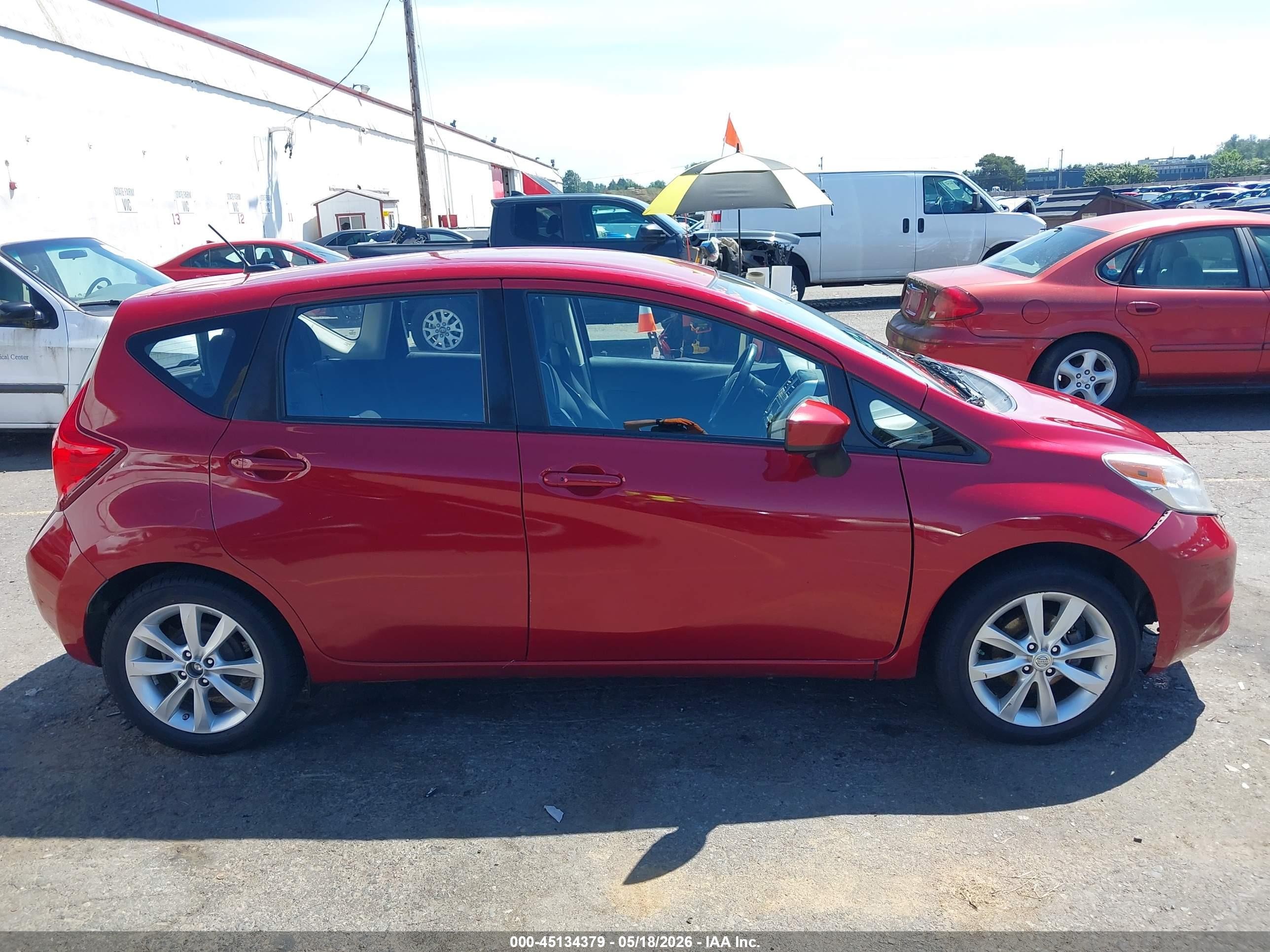 2015 Nissan Versa Note S (sr)/s Plus/sl/sr/sv Red vin: 3N1CE2CP7FL443974