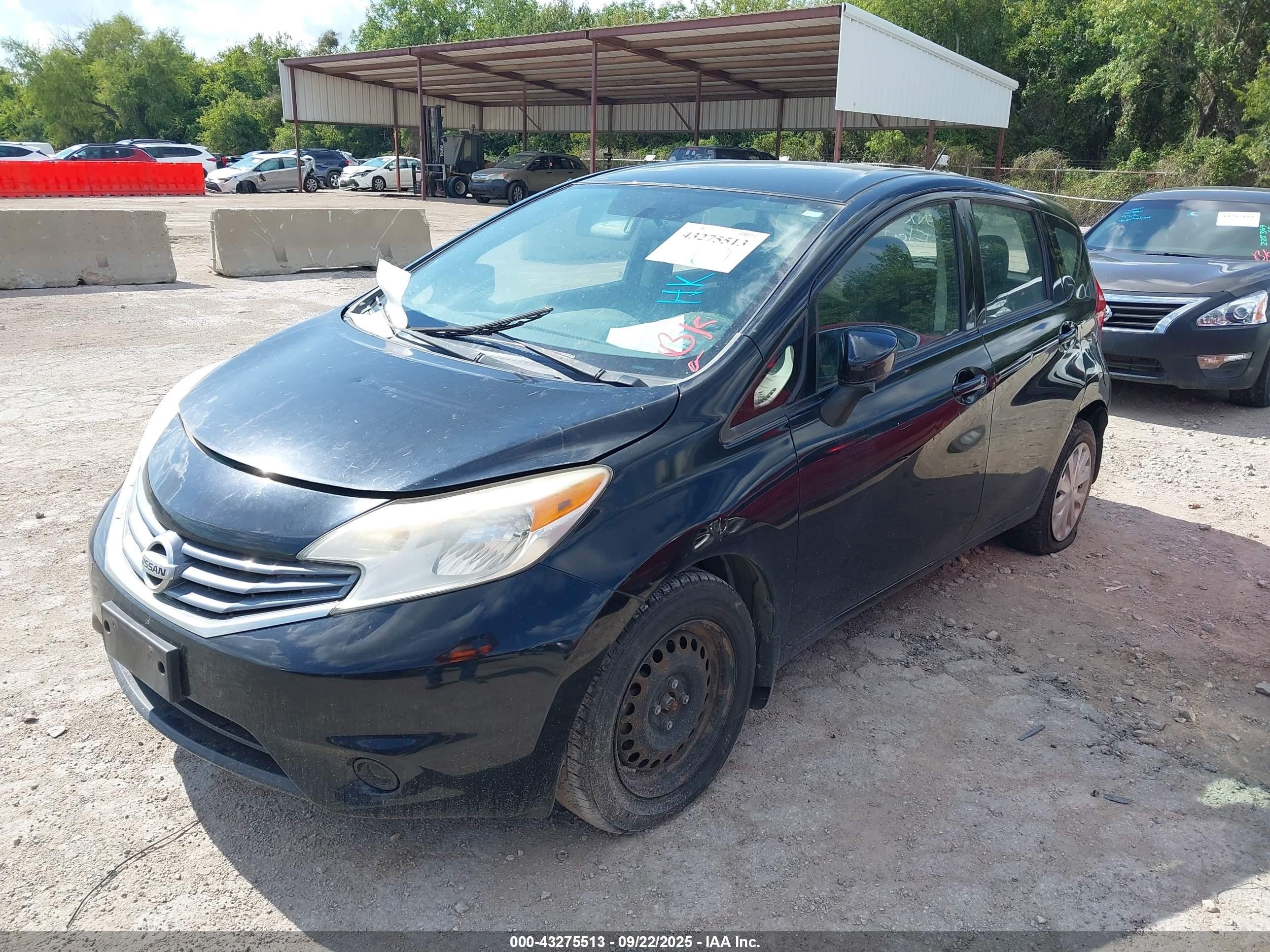 2015 Nissan Versa Note S Plus Black vin: 3N1CE2CP7FL444591