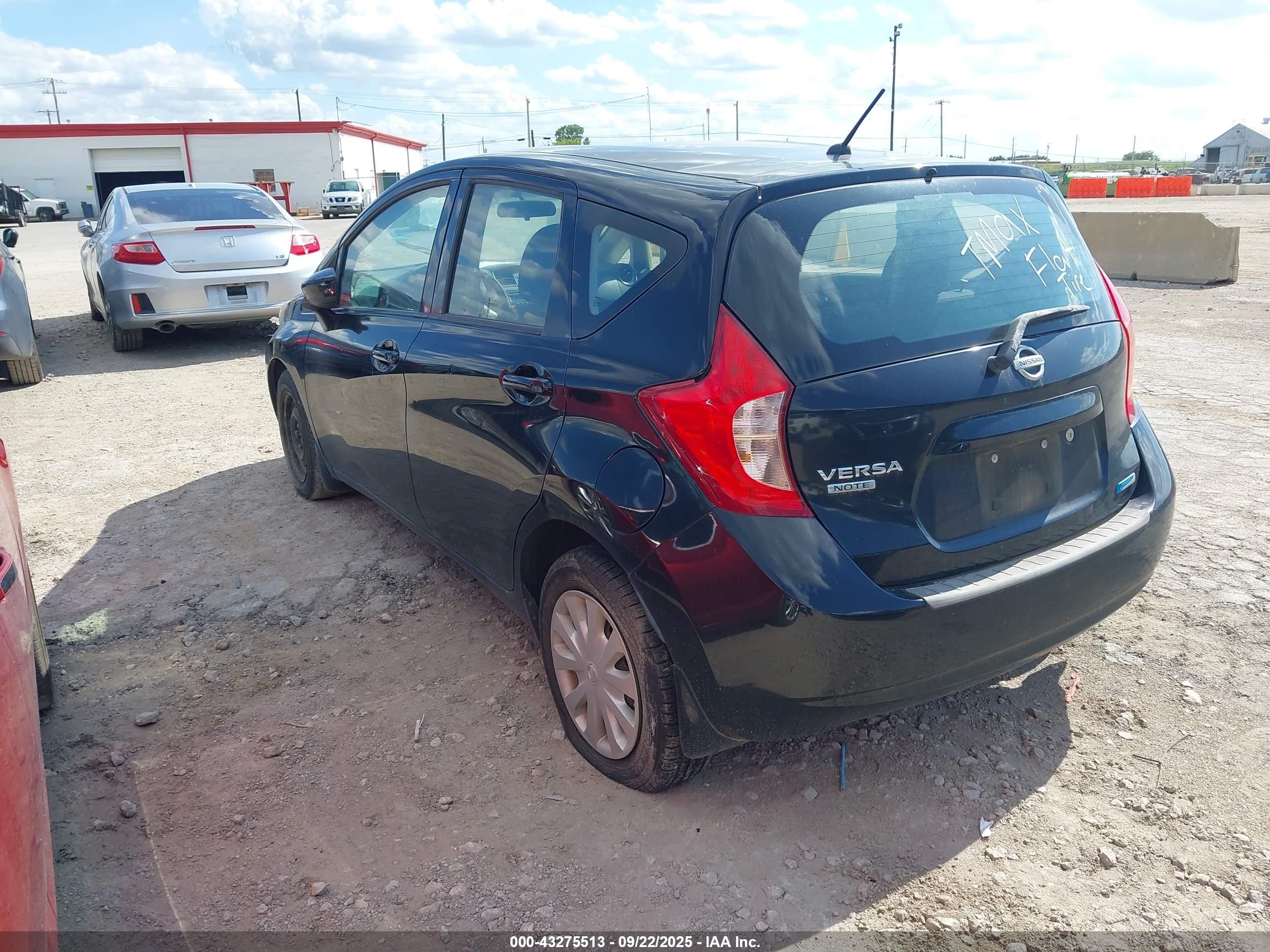 2015 Nissan Versa Note S Plus Black vin: 3N1CE2CP7FL444591