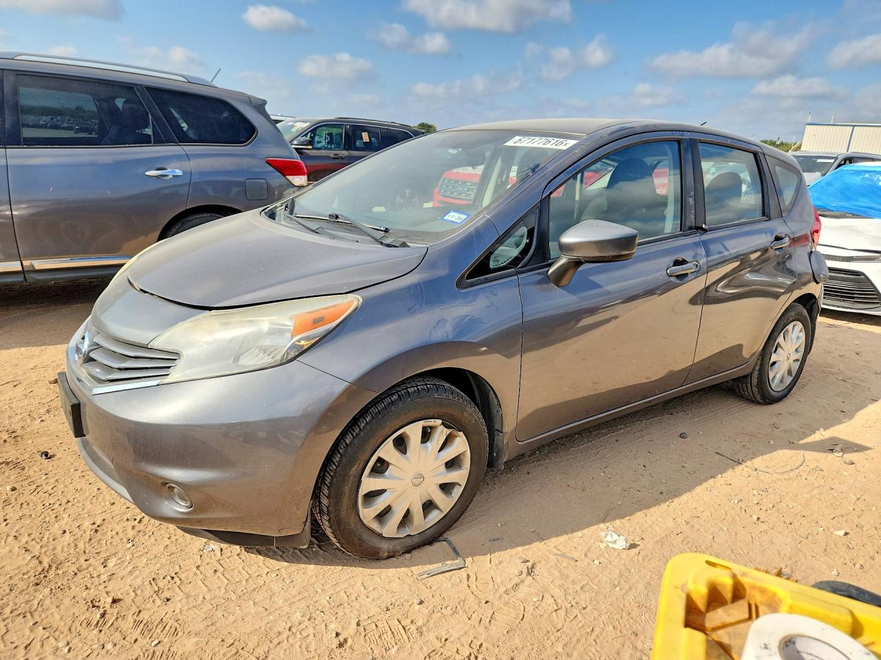 2016 Nissan Versa Note S Plus Gray vin: 3N1CE2CP7GL368338