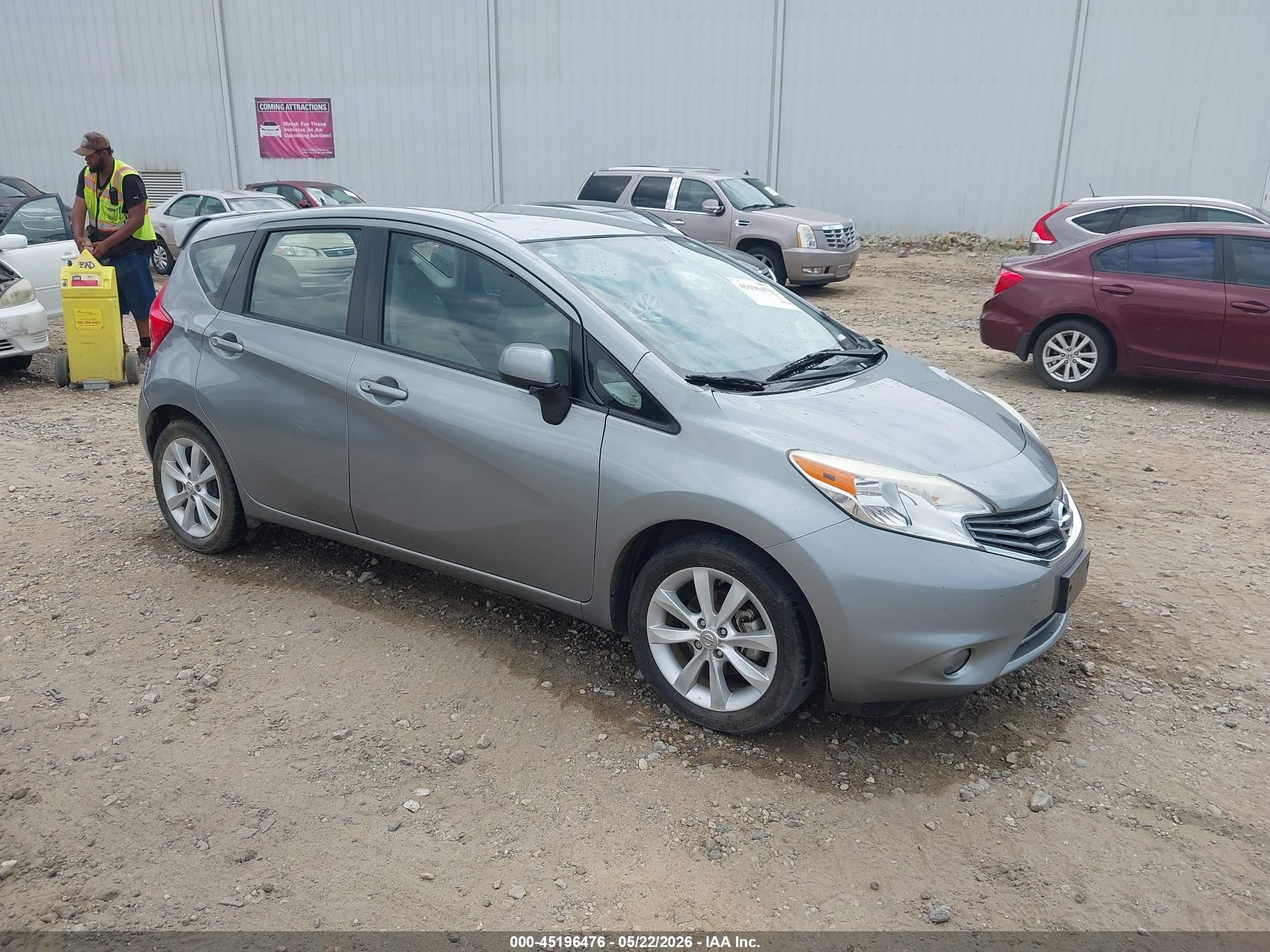 2014 Nissan Versa Note Sv Silver vin: 3N1CE2CP8EL360567