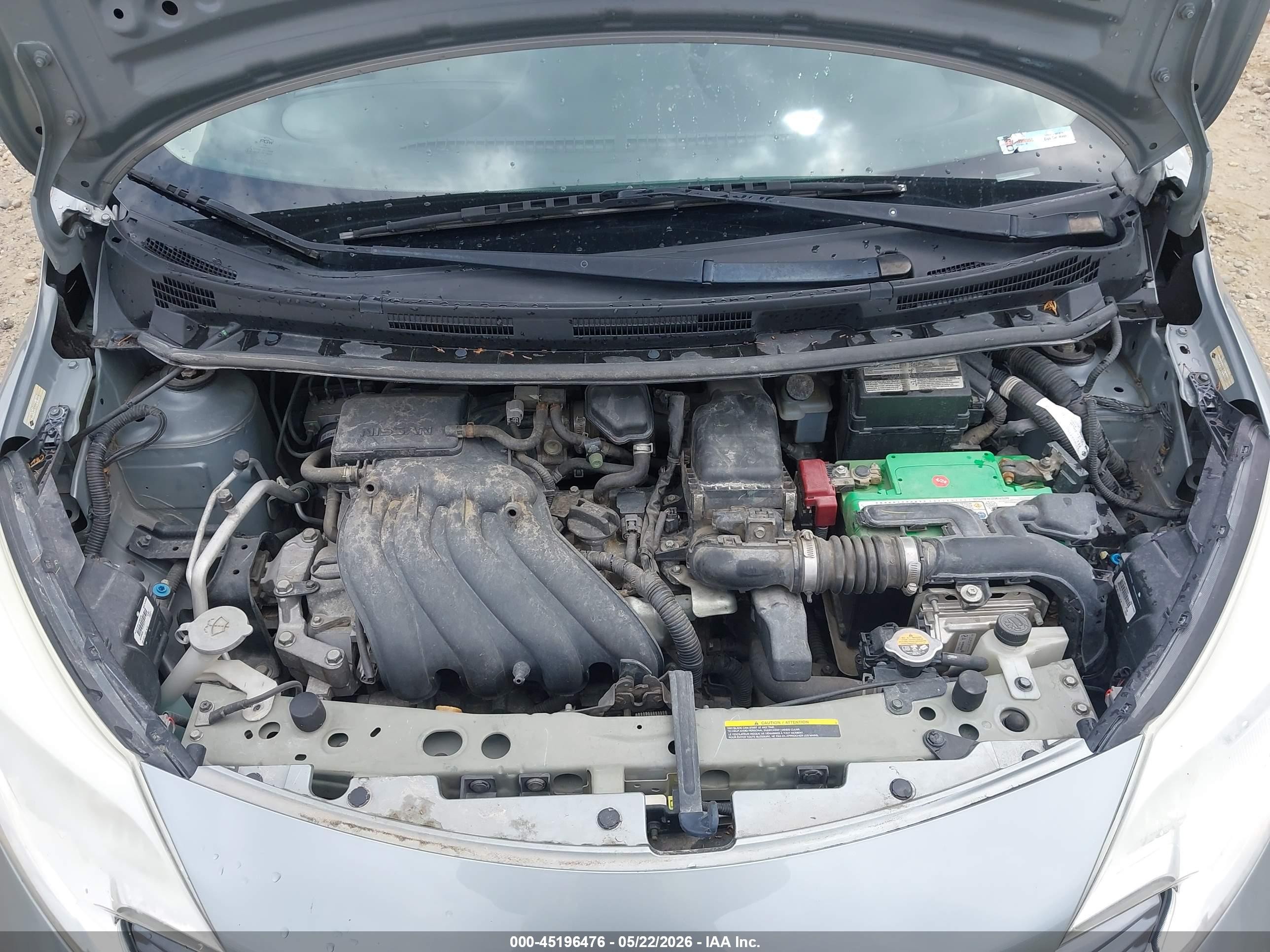 2014 Nissan Versa Note Sv Silver vin: 3N1CE2CP8EL360567