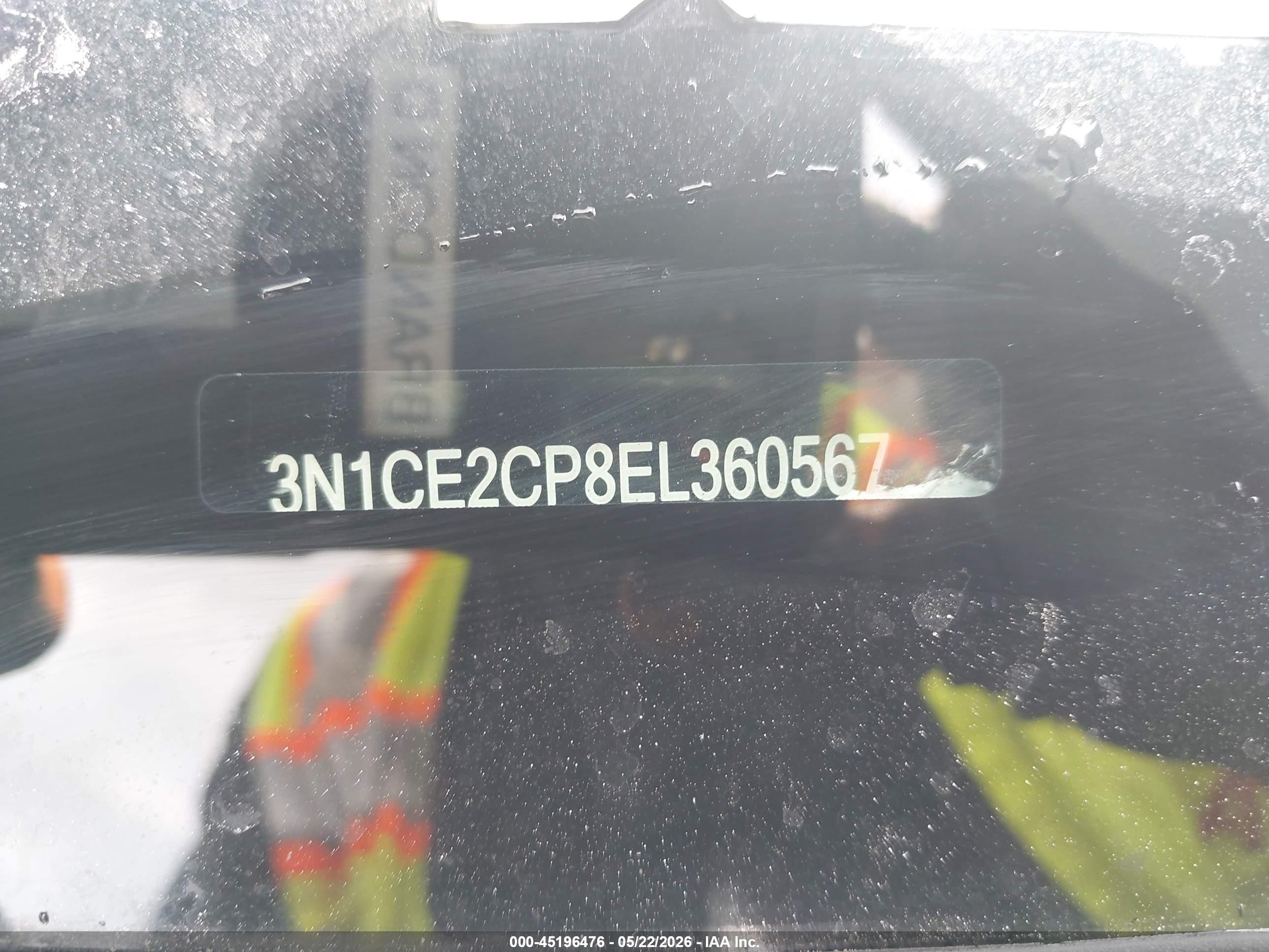 2014 Nissan Versa Note Sv Silver vin: 3N1CE2CP8EL360567