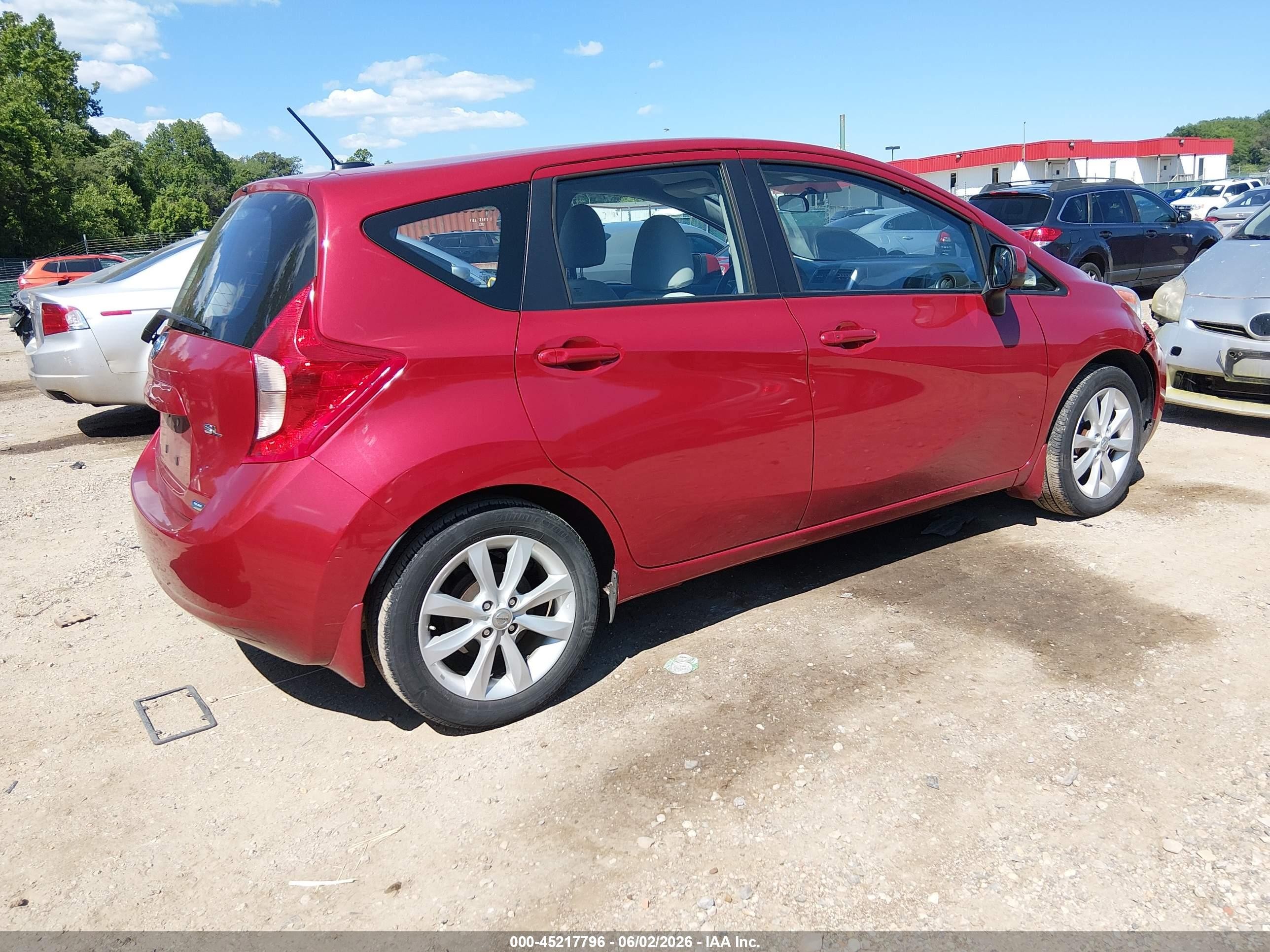 2014 Nissan Versa Note Sv Red vin: 3N1CE2CP8EL376798