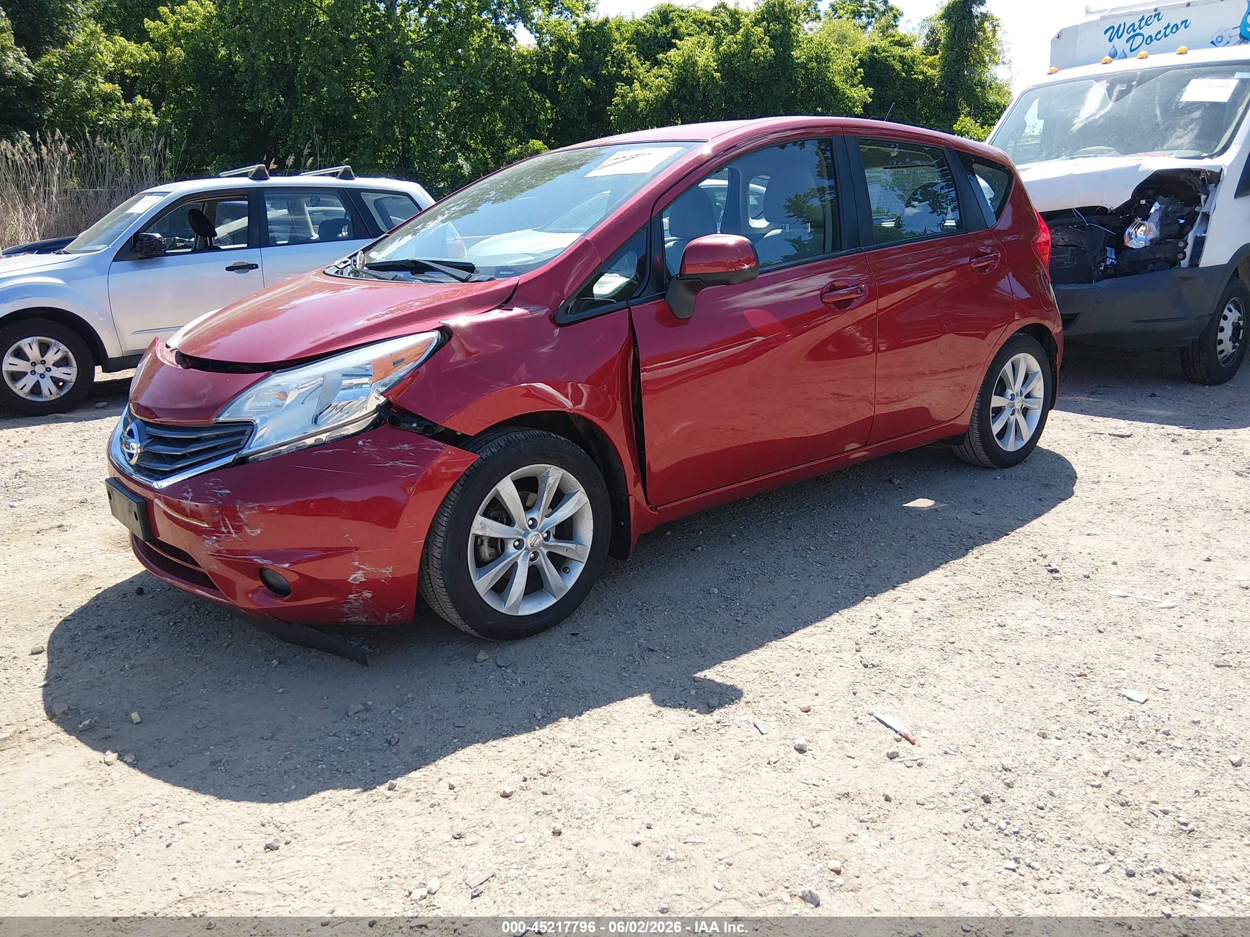 2014 Nissan Versa Note Sv Red vin: 3N1CE2CP8EL376798