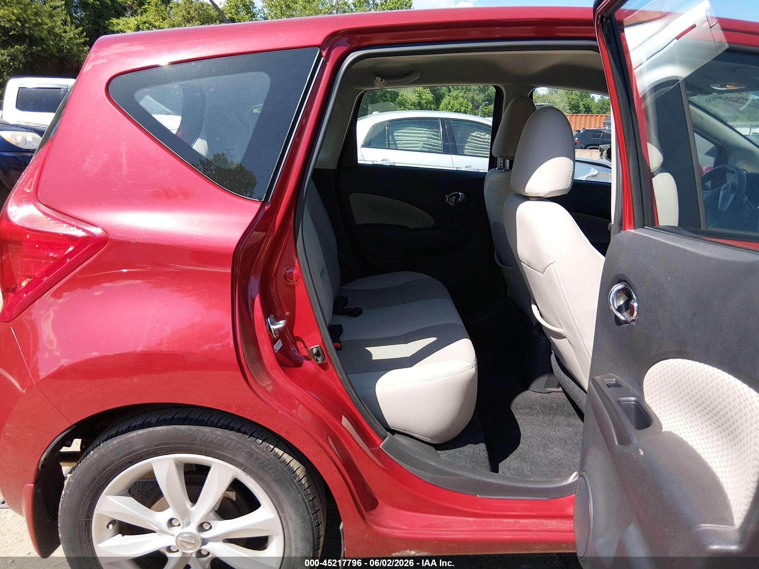2014 Nissan Versa Note Sv Red vin: 3N1CE2CP8EL376798