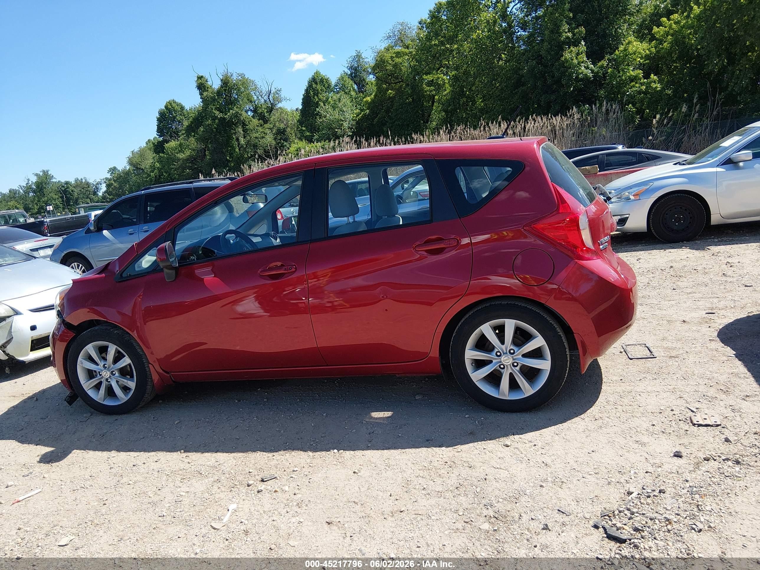 2014 Nissan Versa Note Sv Red vin: 3N1CE2CP8EL376798