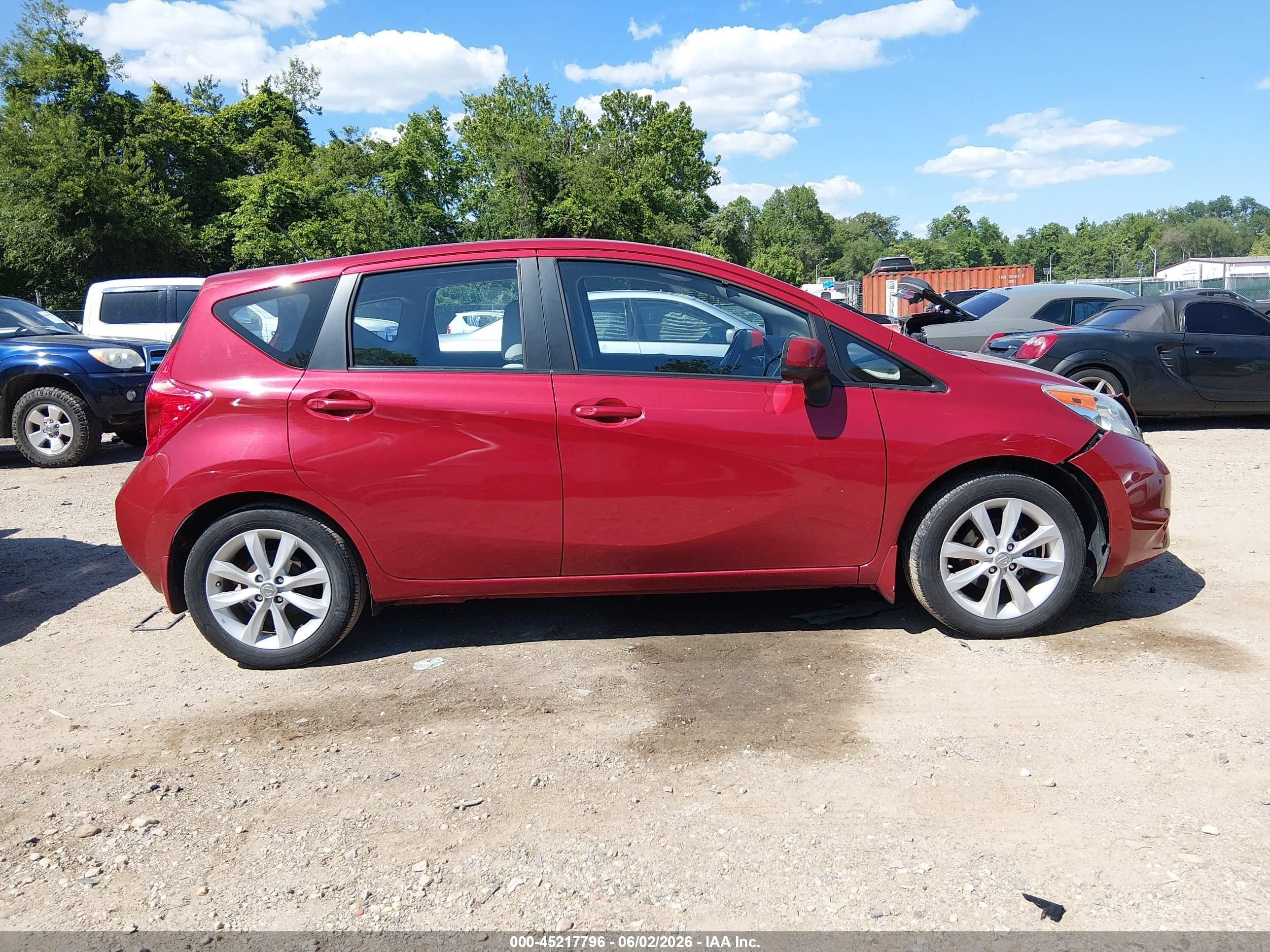 2014 Nissan Versa Note Sv Red vin: 3N1CE2CP8EL376798
