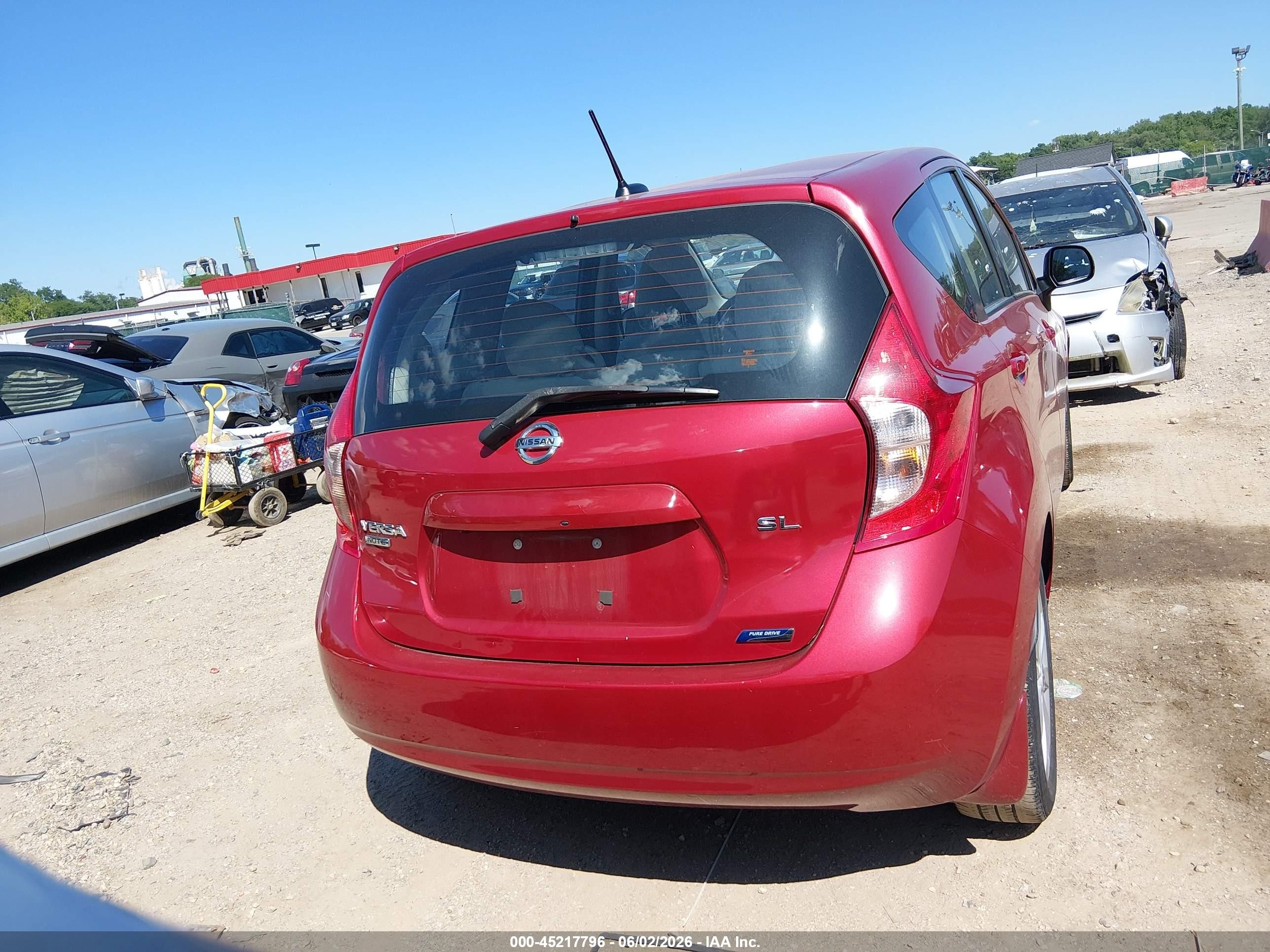 2014 Nissan Versa Note Sv Red vin: 3N1CE2CP8EL376798