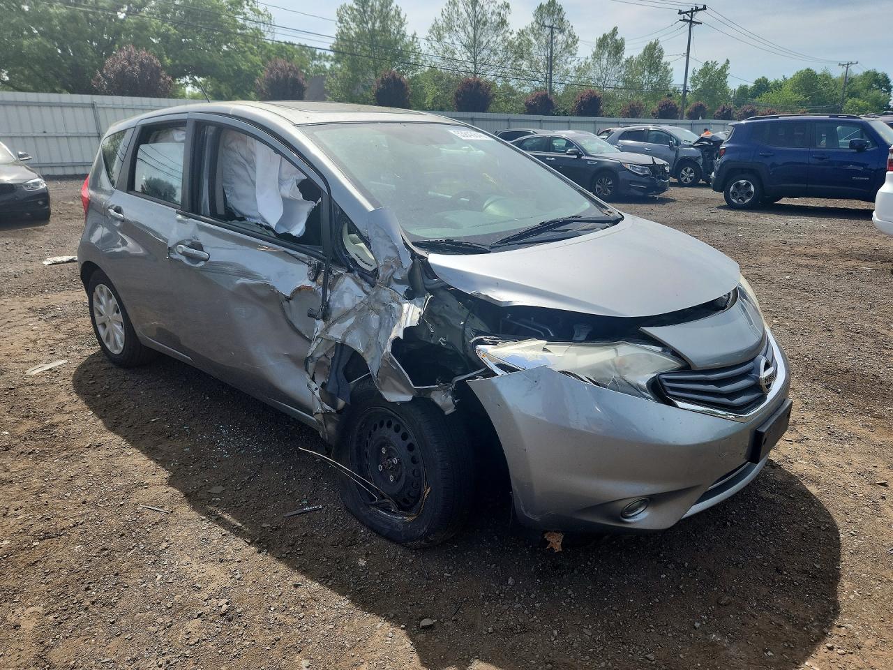 2014 Nissan Versa Note Sv Gray vin: 3N1CE2CP8EL380107