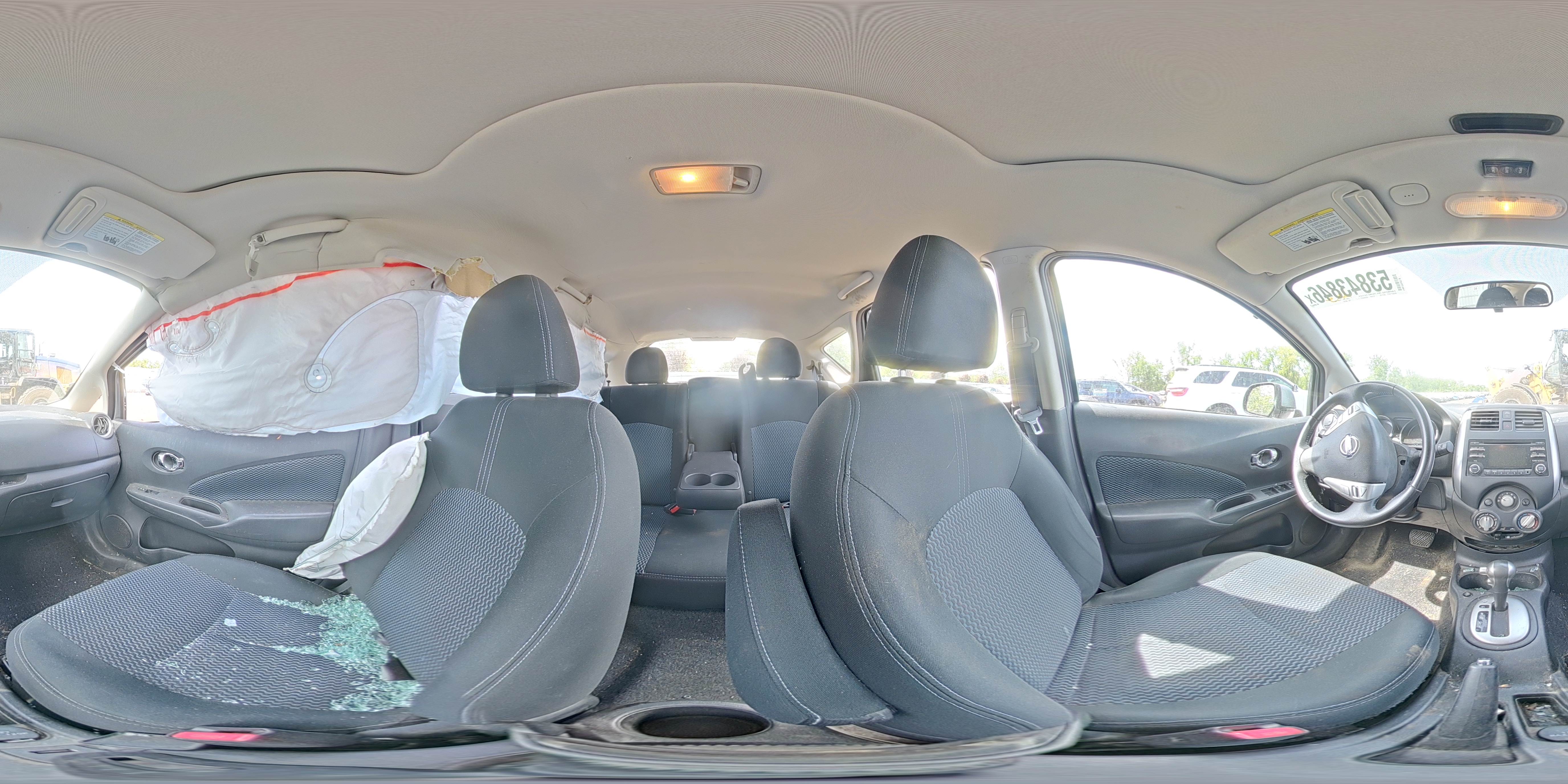 2014 Nissan Versa Note Sv Gray vin: 3N1CE2CP8EL380107