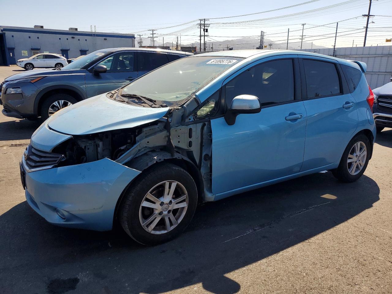 2014 Nissan Versa Note S Plus Blue vin: 3N1CE2CP8EL395061