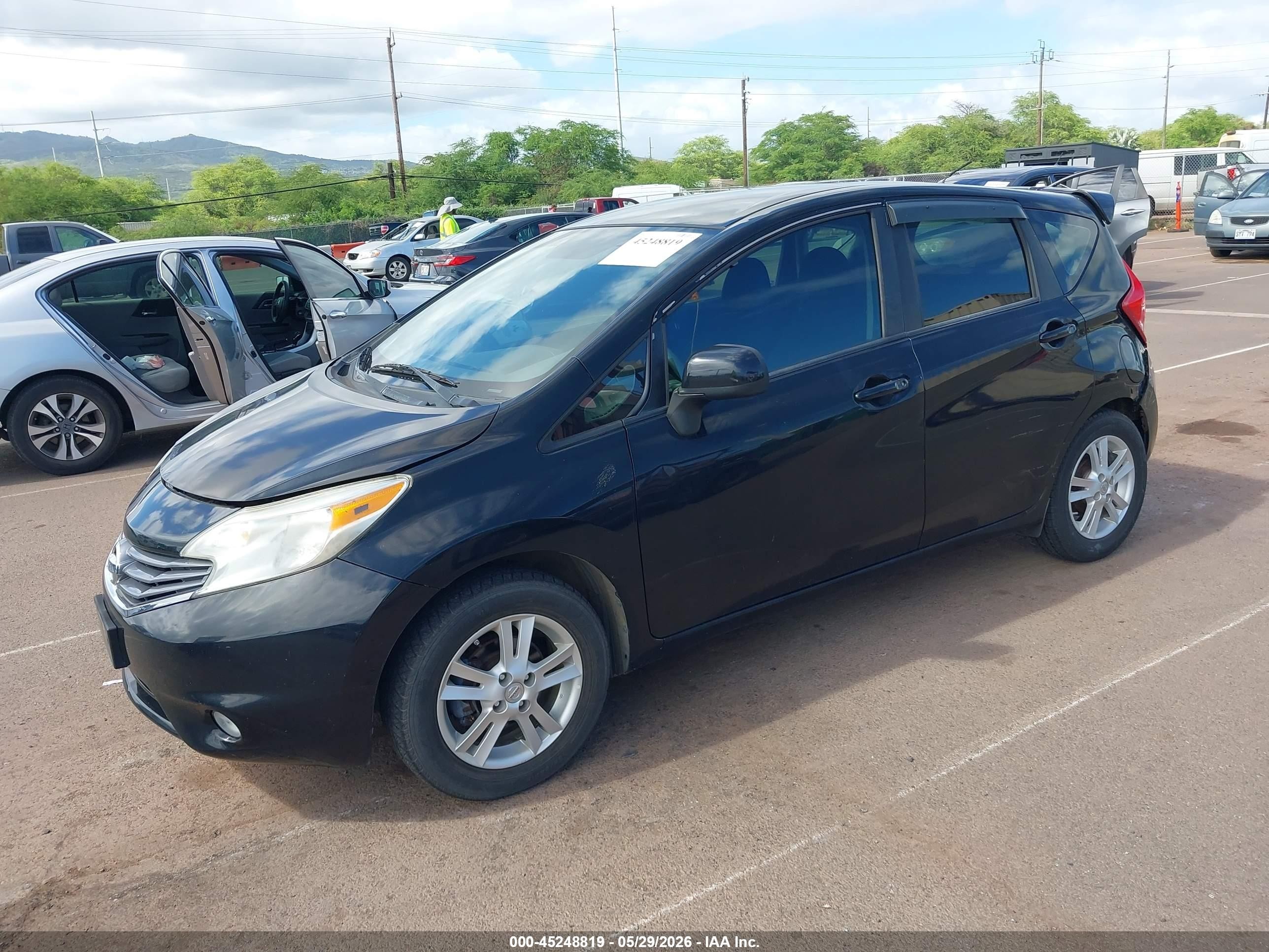 2014 Nissan Versa Note S (sr) Black vin: 3N1CE2CP8EL396212