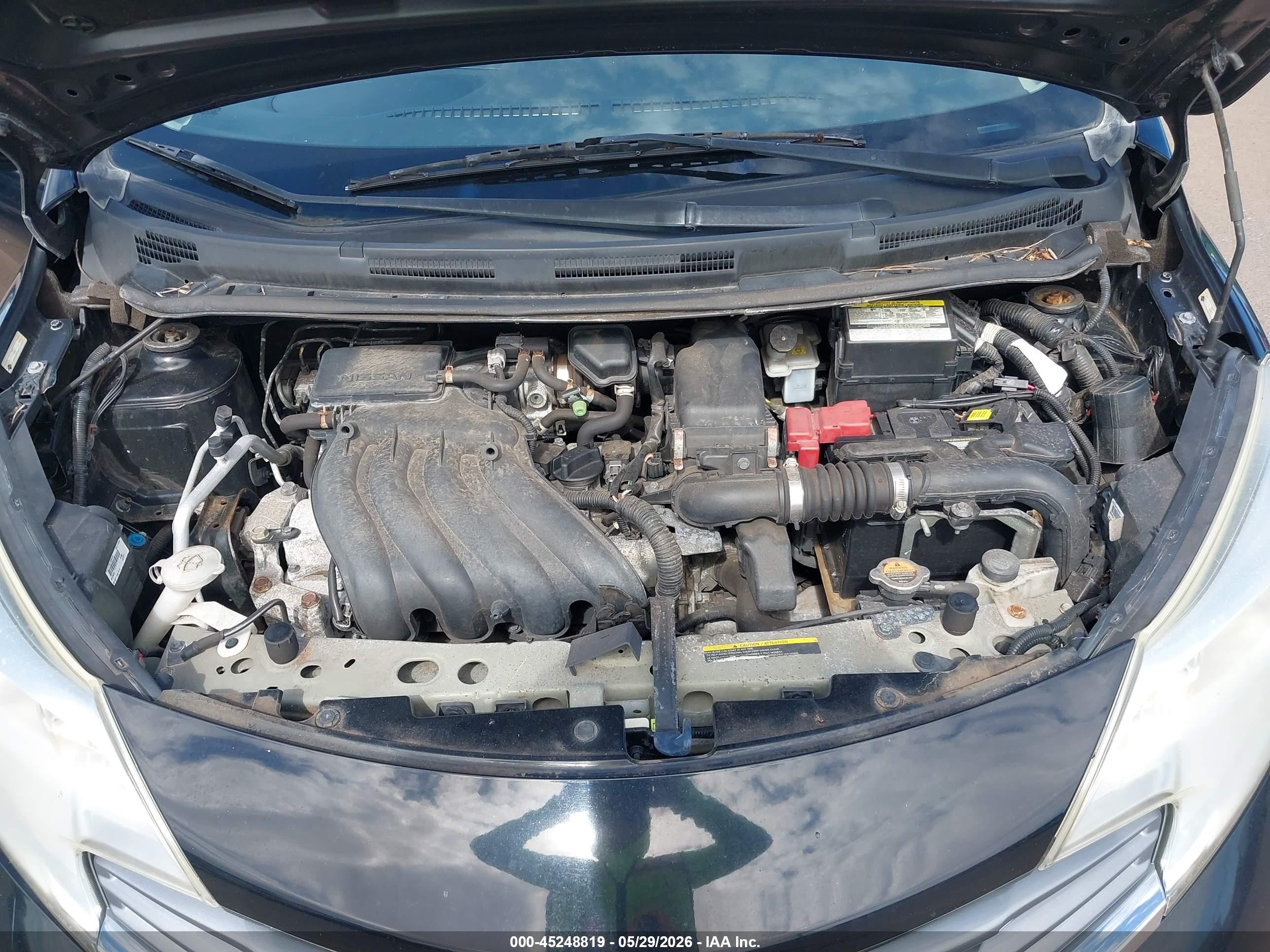 2014 Nissan Versa Note S (sr) Black vin: 3N1CE2CP8EL396212