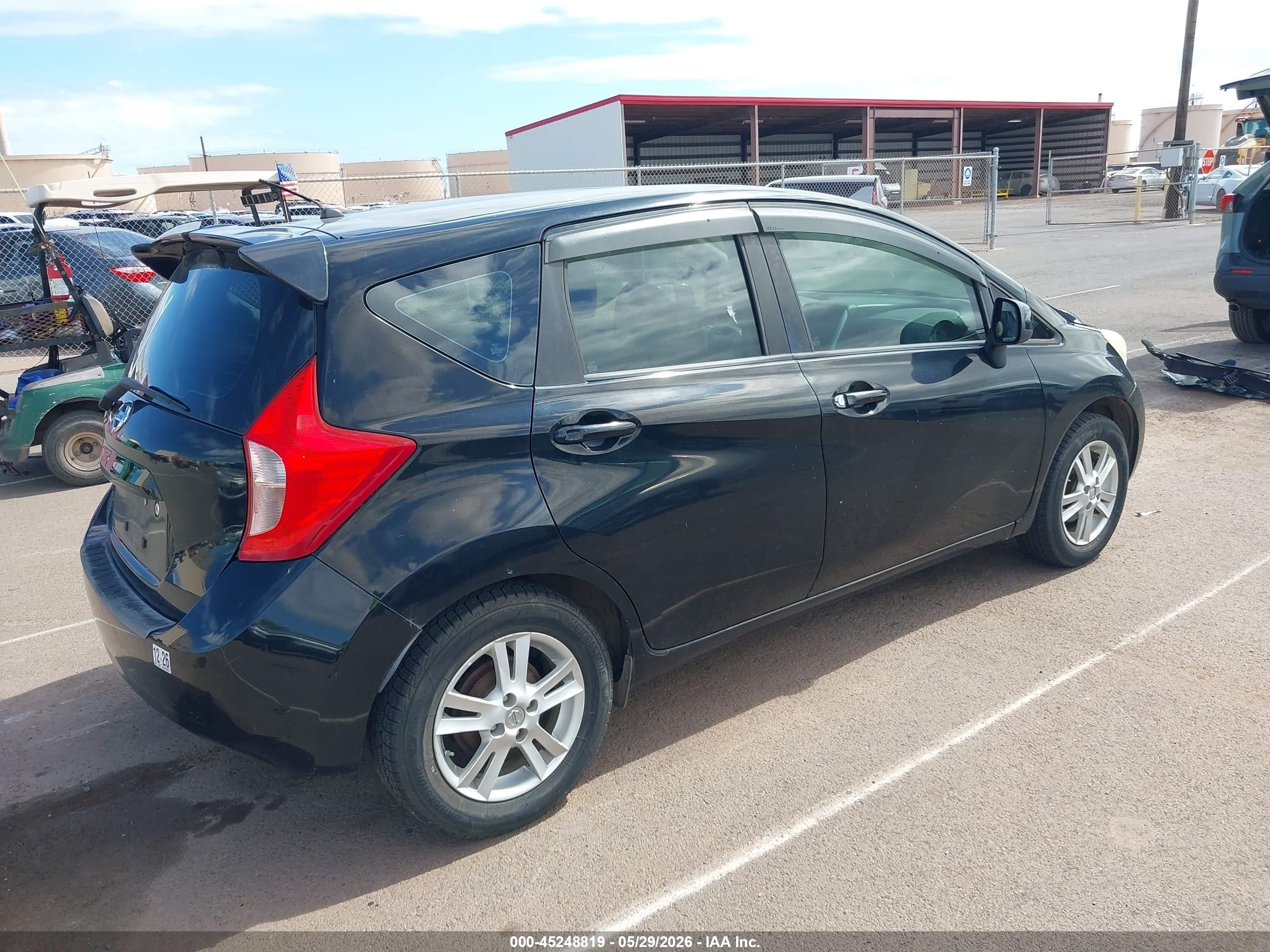 2014 Nissan Versa Note S (sr) Black vin: 3N1CE2CP8EL396212